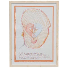 Gaetano Pesce Exhibition Poster Bernini, Italy, 2001