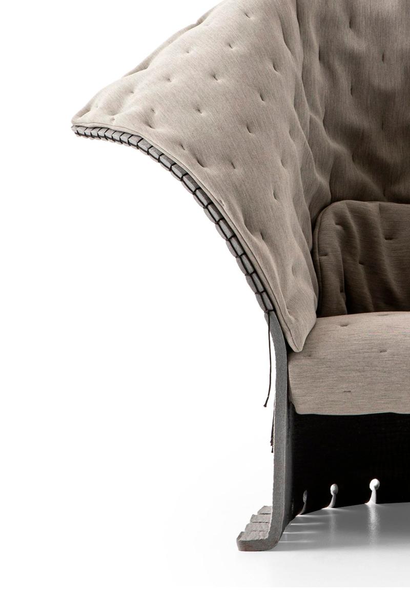 Wool Gaetano Pesce Feltri Armchair by Cassina