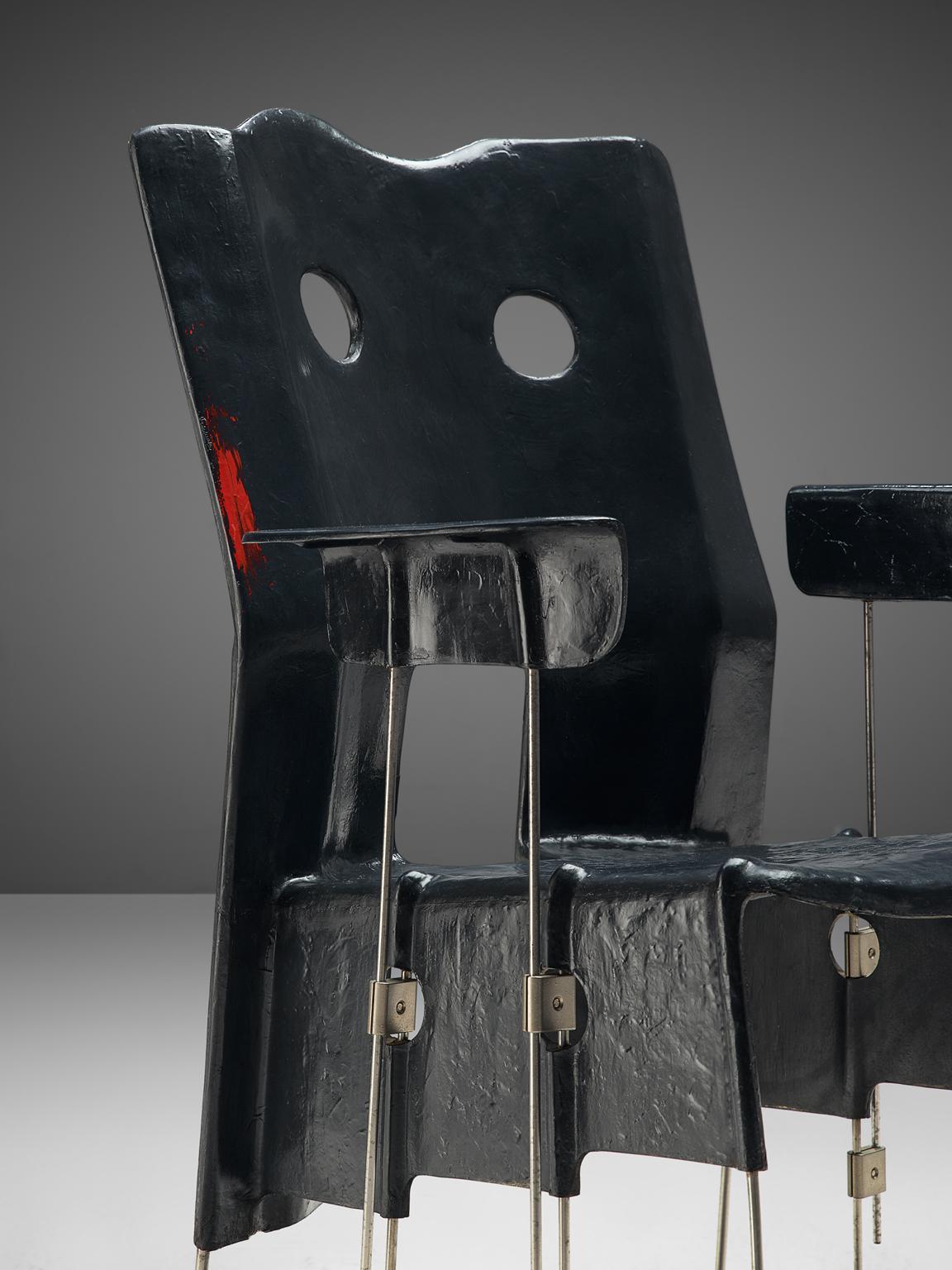 Fin du 20e siècle « Green Street Chairs » de Gaetano Pesce, première édition, 1984