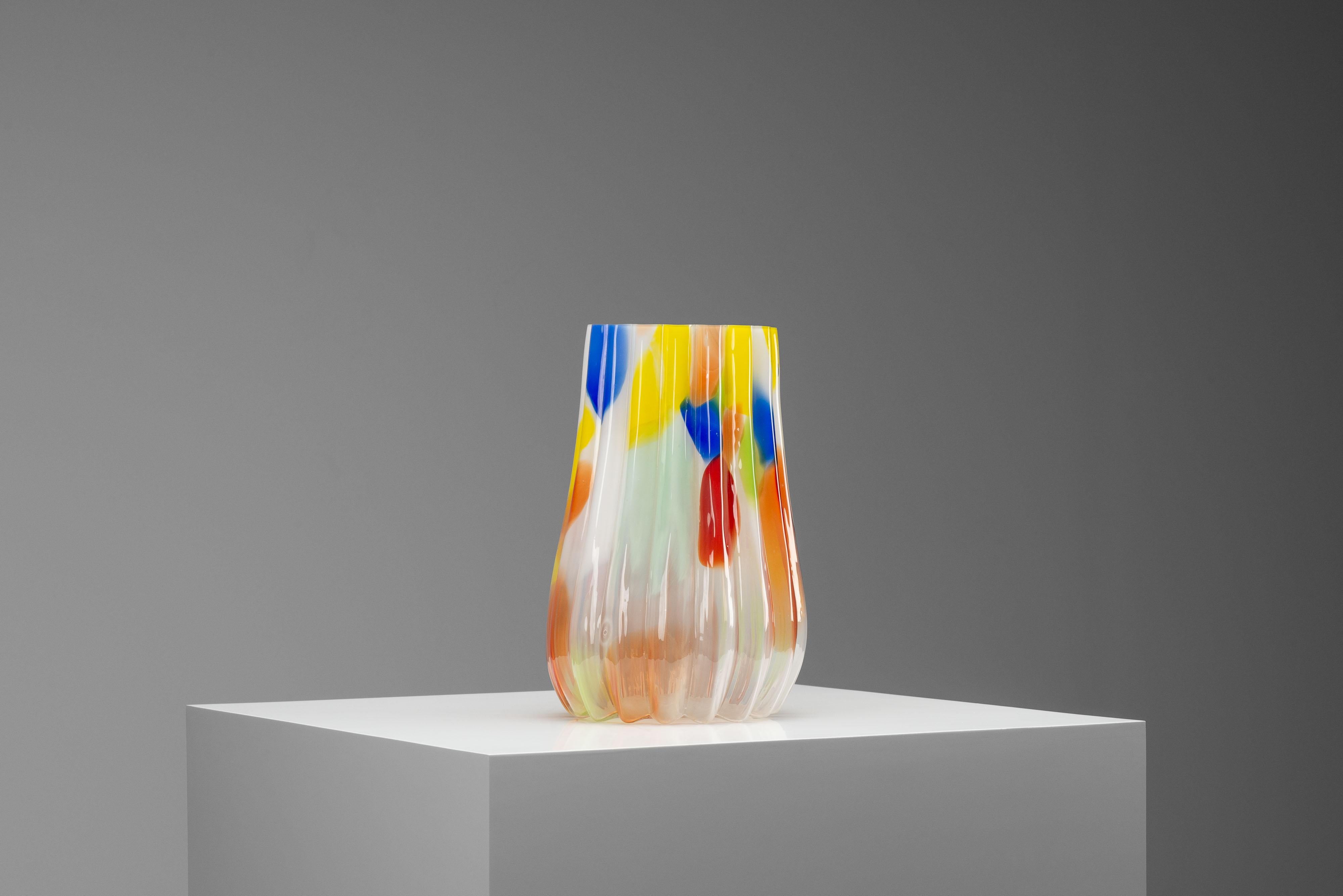 Gaetano Pesce Vase im Fischdesign aus Murano, Italien 1994 (Italienisch) im Angebot