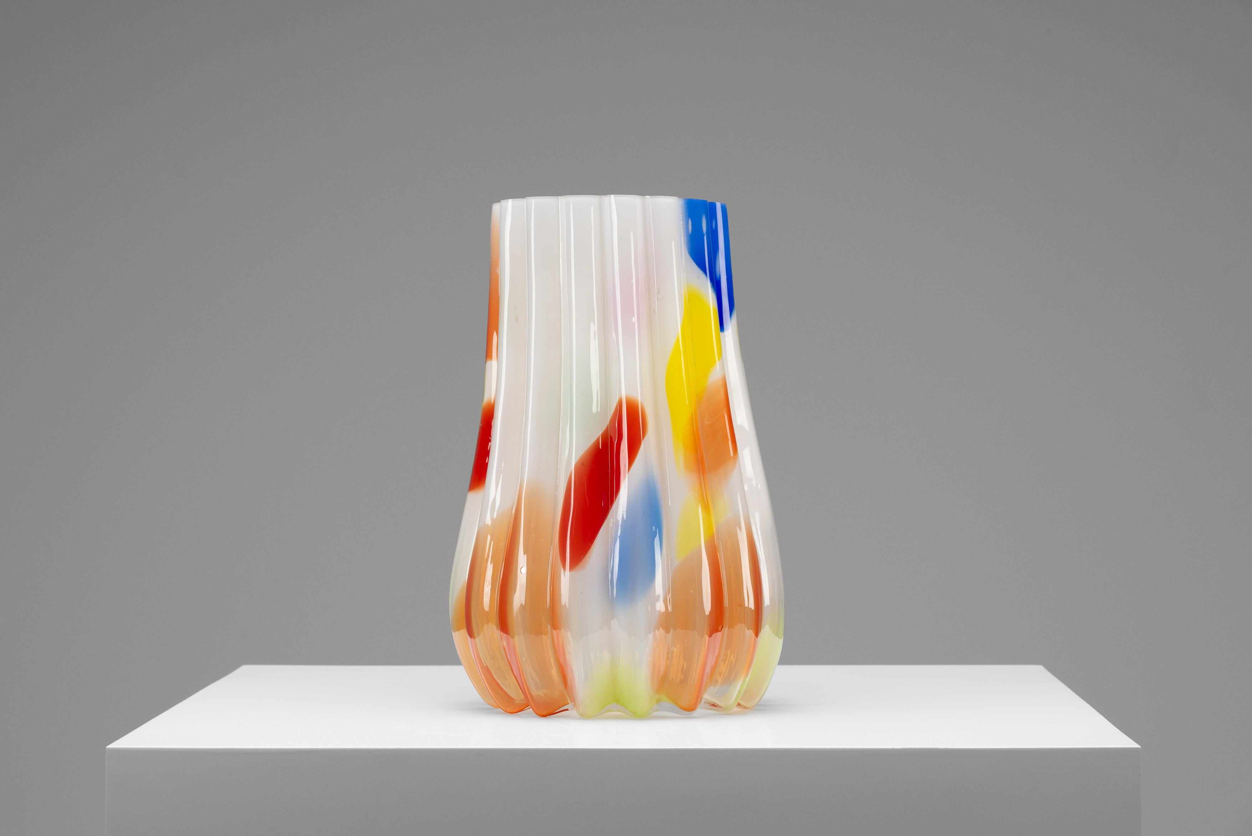 Gaetano Pesce Vase im Fischdesign aus Murano, Italien 1994 im Angebot 1