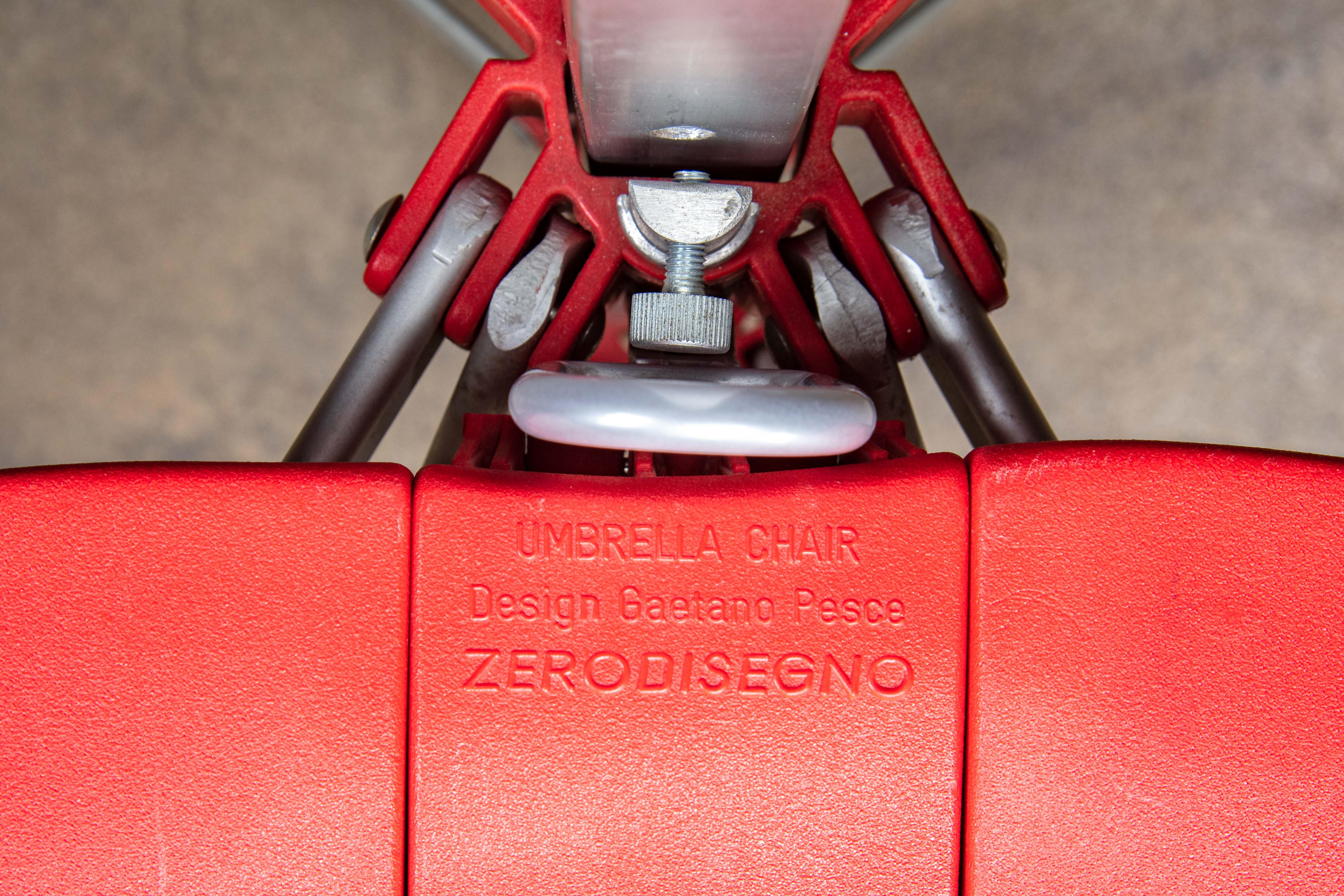 Gaetano Pesce Folding Umbrella Chair 1