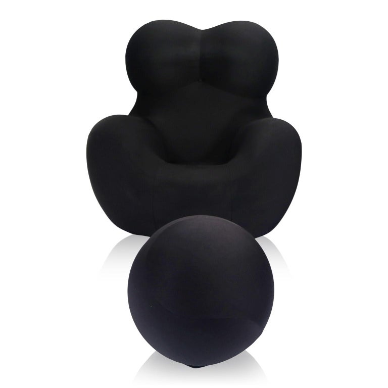 Gaetano Pesce for B&B Italia UP5 and UP6 Lounge Chair and Ottoman ...