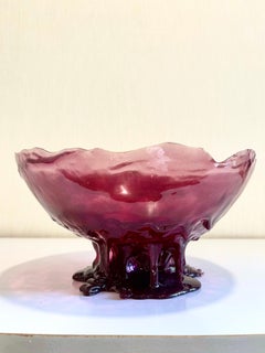 Jarrón media bola Gaetano Pesce con base Gran Sorpresa, Meritalia, 2010