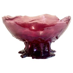Vase demi-balleur Gaetano Pesce avec grande base surprise, Meritalia, 2010