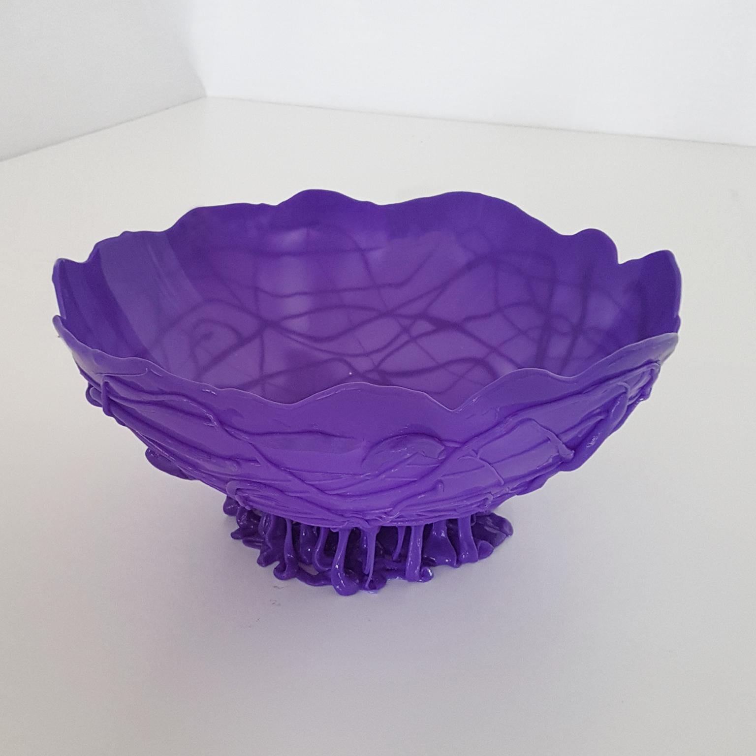 Violet basket designed by Gaetano Pesce for 