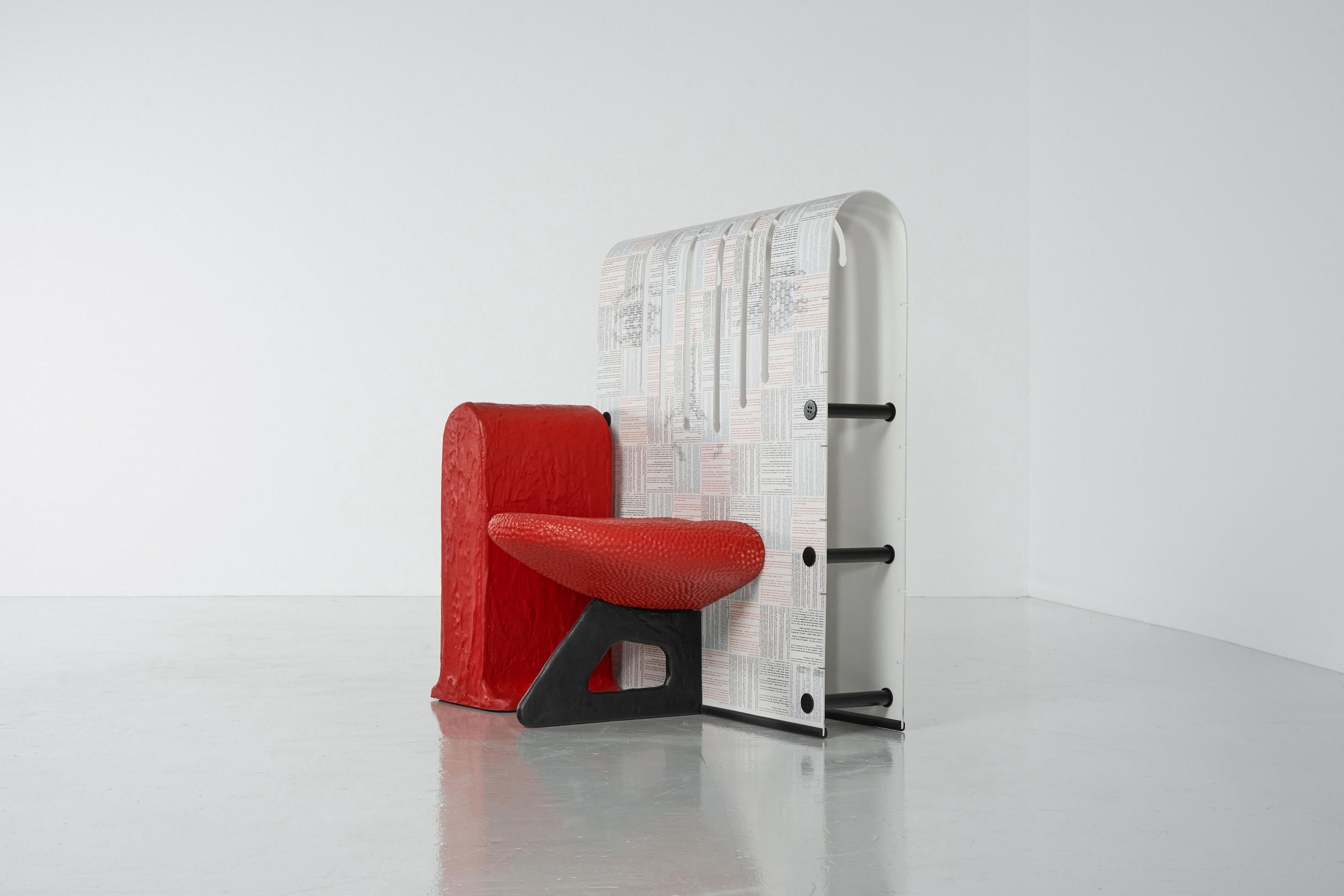 Post-Modern Gaetano Pesce La Smorfia Chair Meritalia, 2003 For Sale