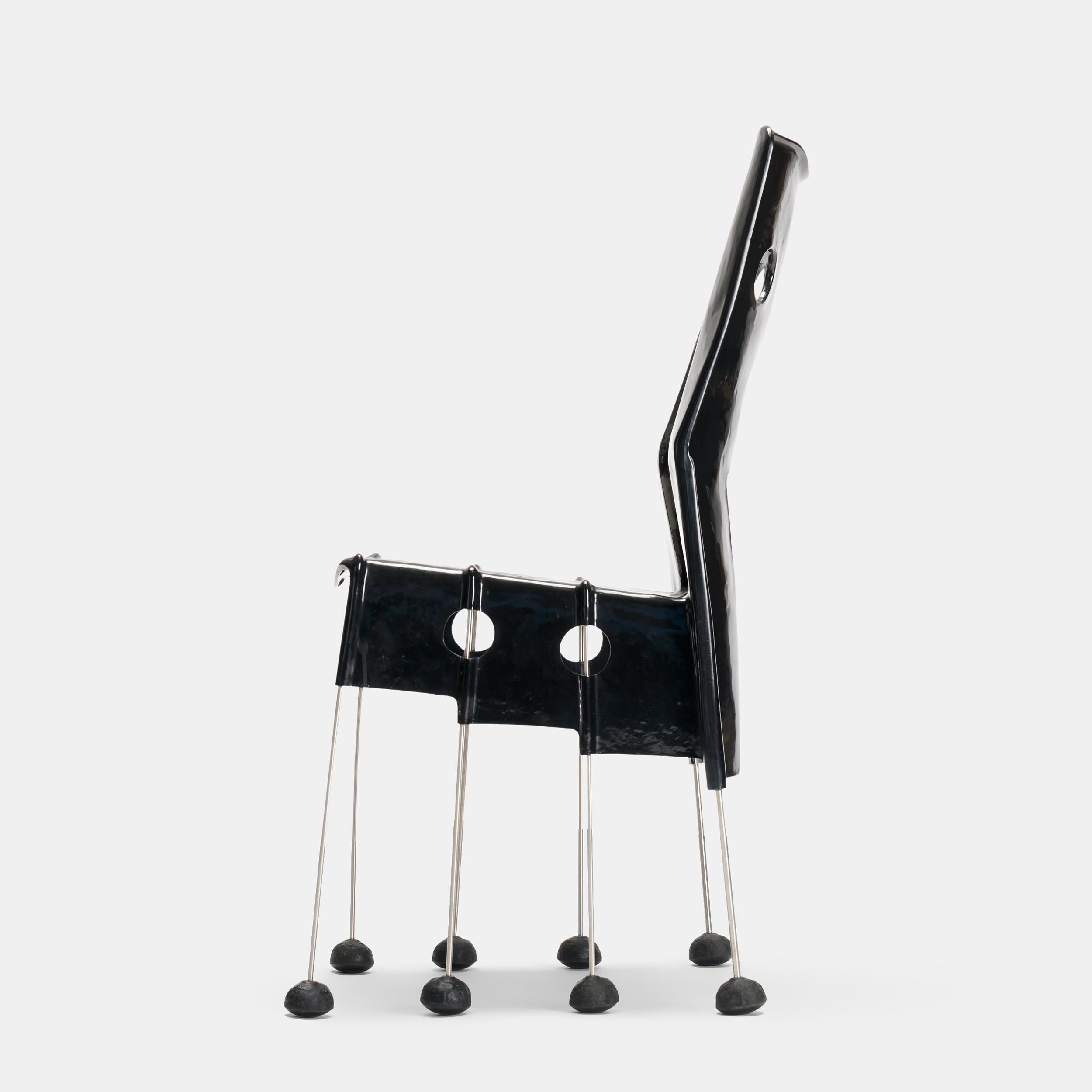 Acier Gaetano Pesce chaise Greene & Greene en édition limitée pour Vitra Italie / 1995 en vente