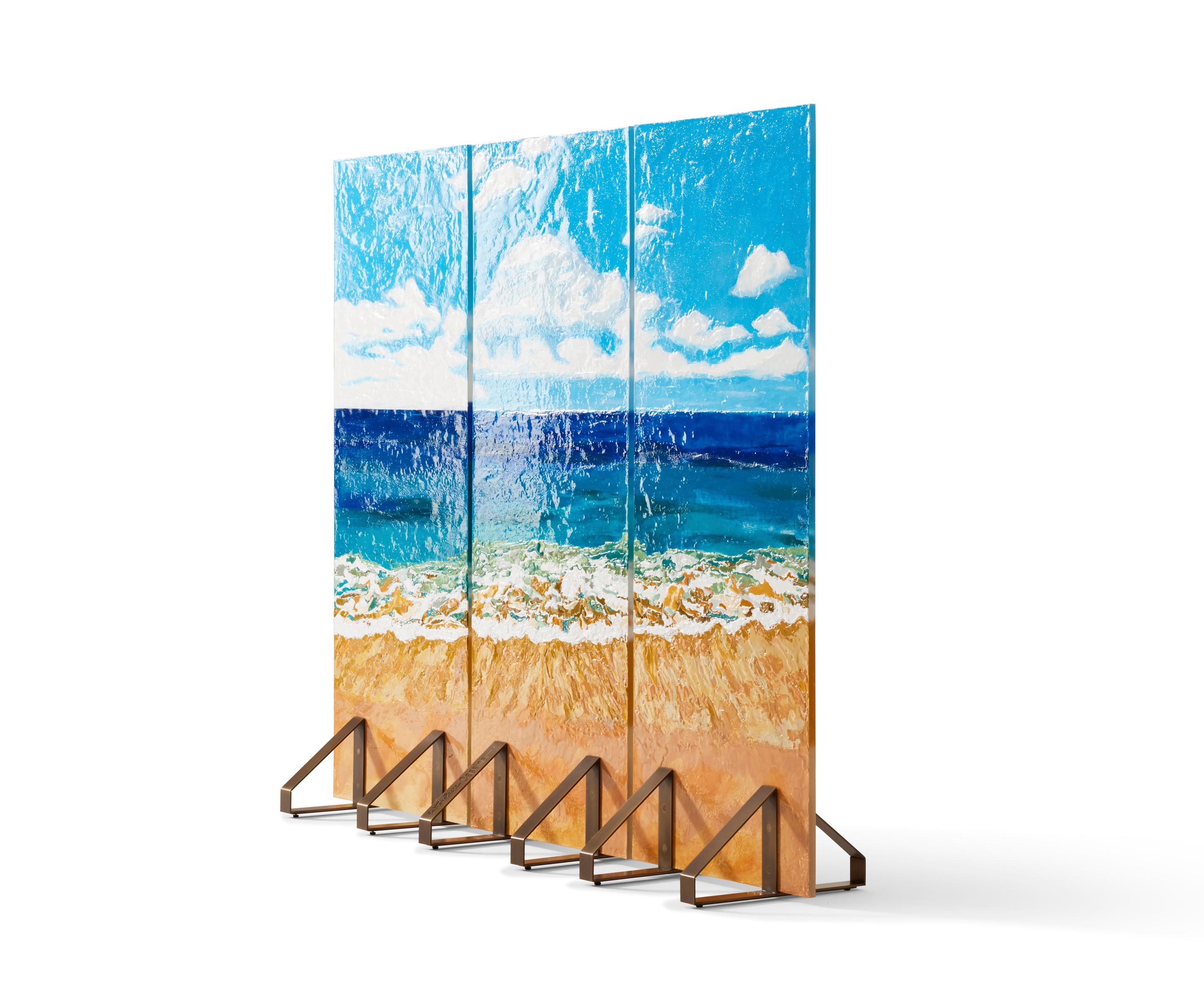 Contemporary Gaetano Pesce Limited Edition Paravento Risacca Room Divider by Cassina For Sale