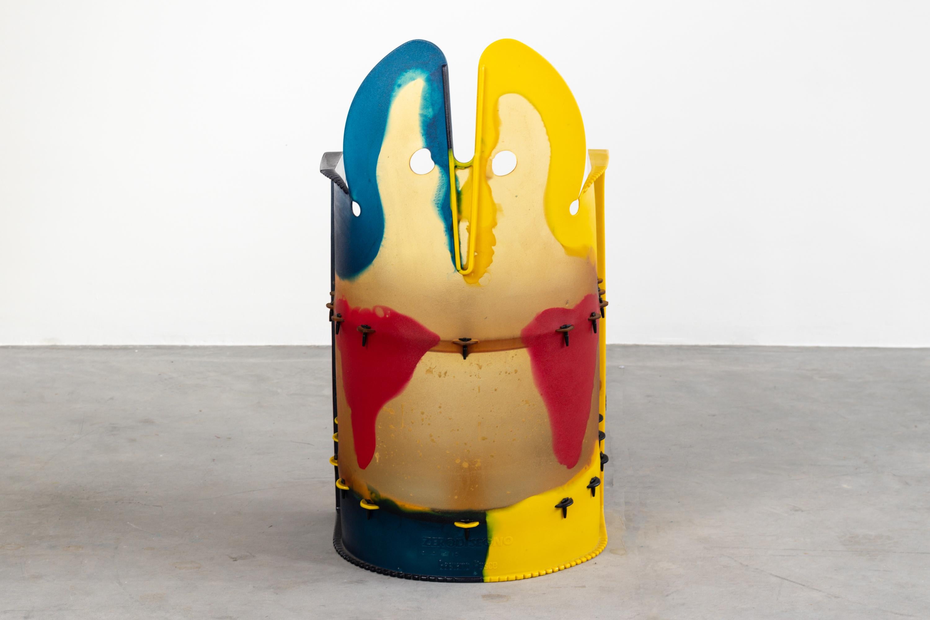 Other Gaetano Pesce Multicolored Armchair from Nobody's Perfect Series Zerodisegno