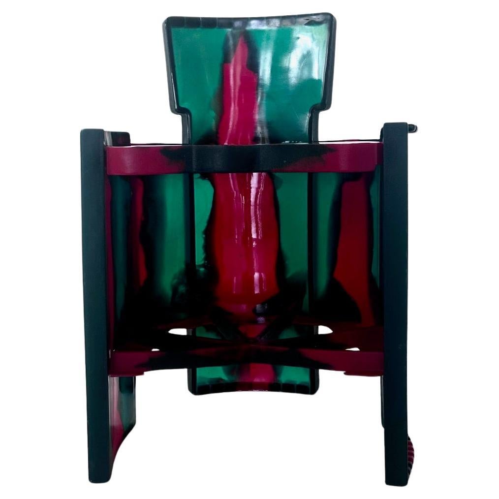 
Nobody's perfect chair Gaetano Pesce, Zerodisegno / Italy, 2003.

Mark: Zerodisegno / Gaetano Pesce, 2003
Signed and dated: 22 01 03 
UNIQUE PIECE.

Excellent condition