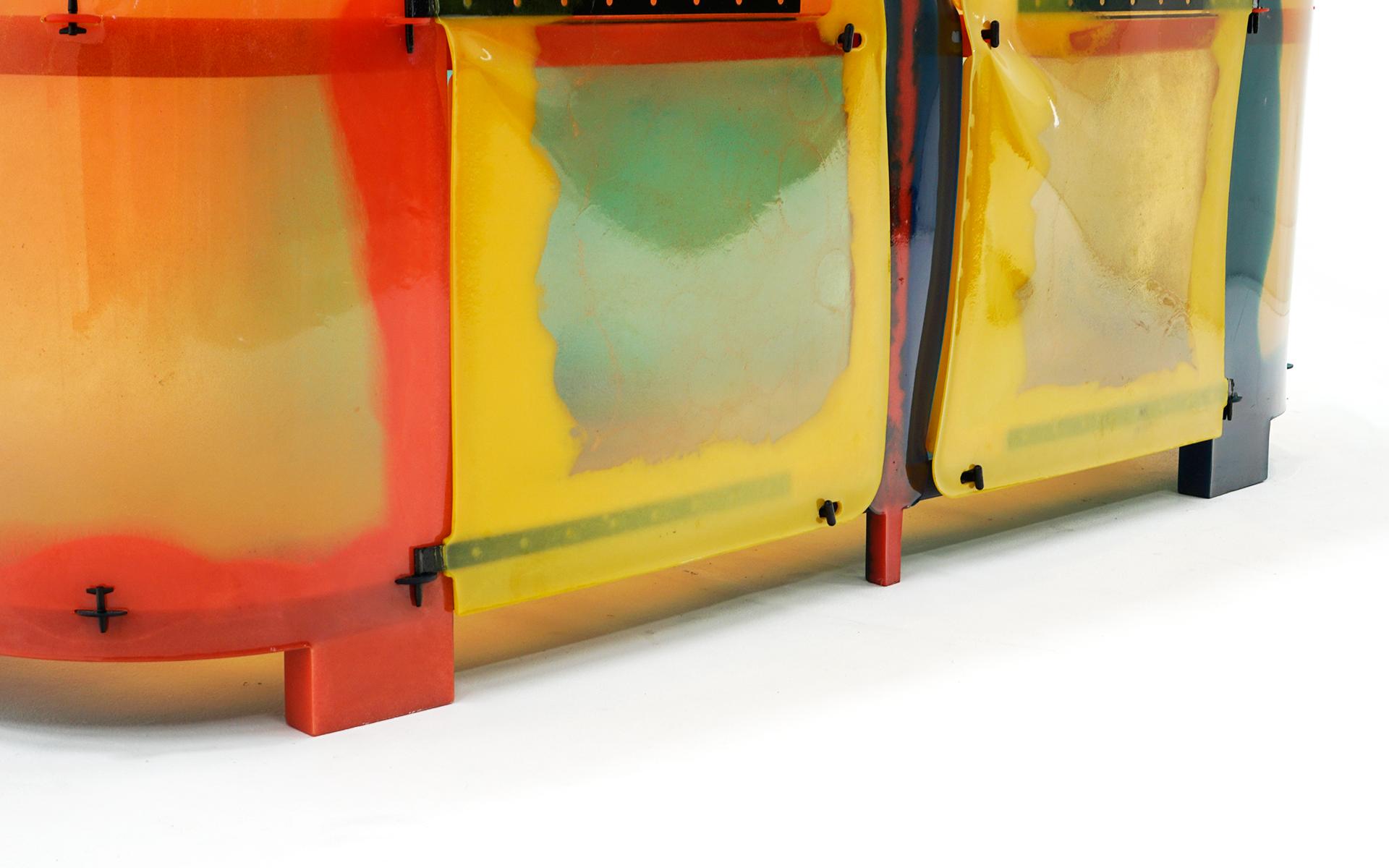 Contemporary Gaetano Pesce Nobody's Perfect Multi-Color Resin Sideboard, Zero Disegno