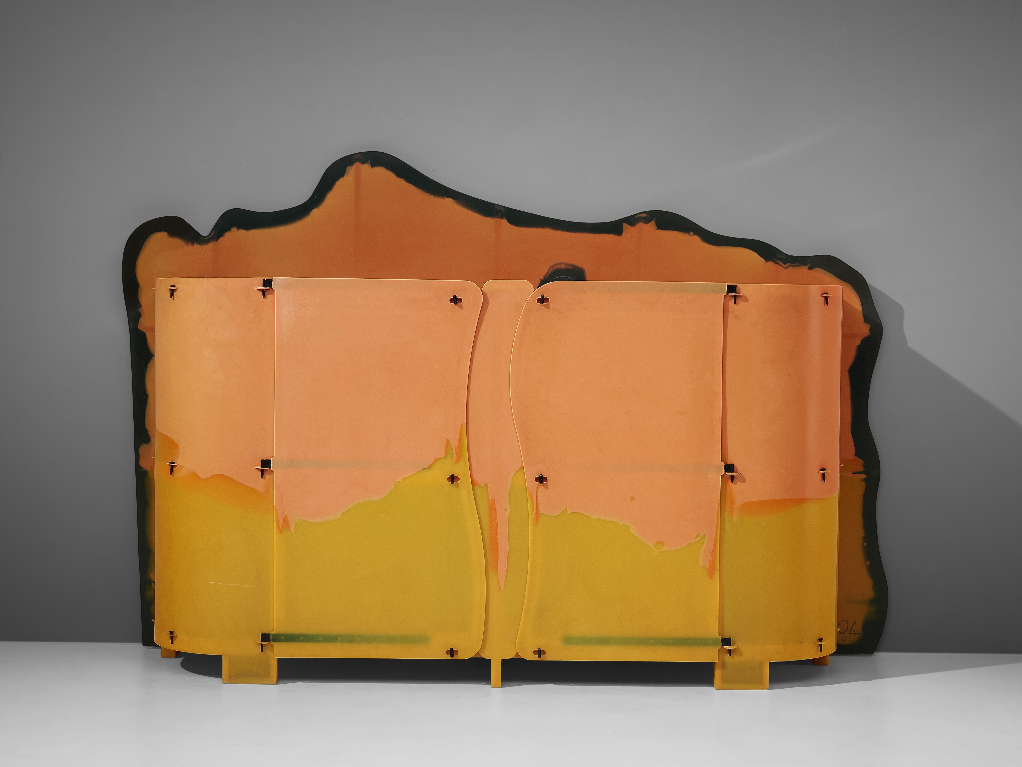 Italian Gaetano Pesce ‘Nobody's Perfect’ Sideboard in Multicolored Resin