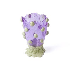Gaetano Pesce Nugget Vase L Resin Lilac Olive Green