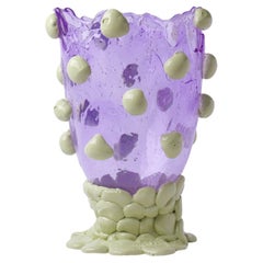 Gaetano Pesce Nugget Vase L Resin Lilac Olive Green