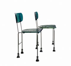 Gaetano Pesce für Bernini Paar Stühle "Broadway 543", Italien 1993