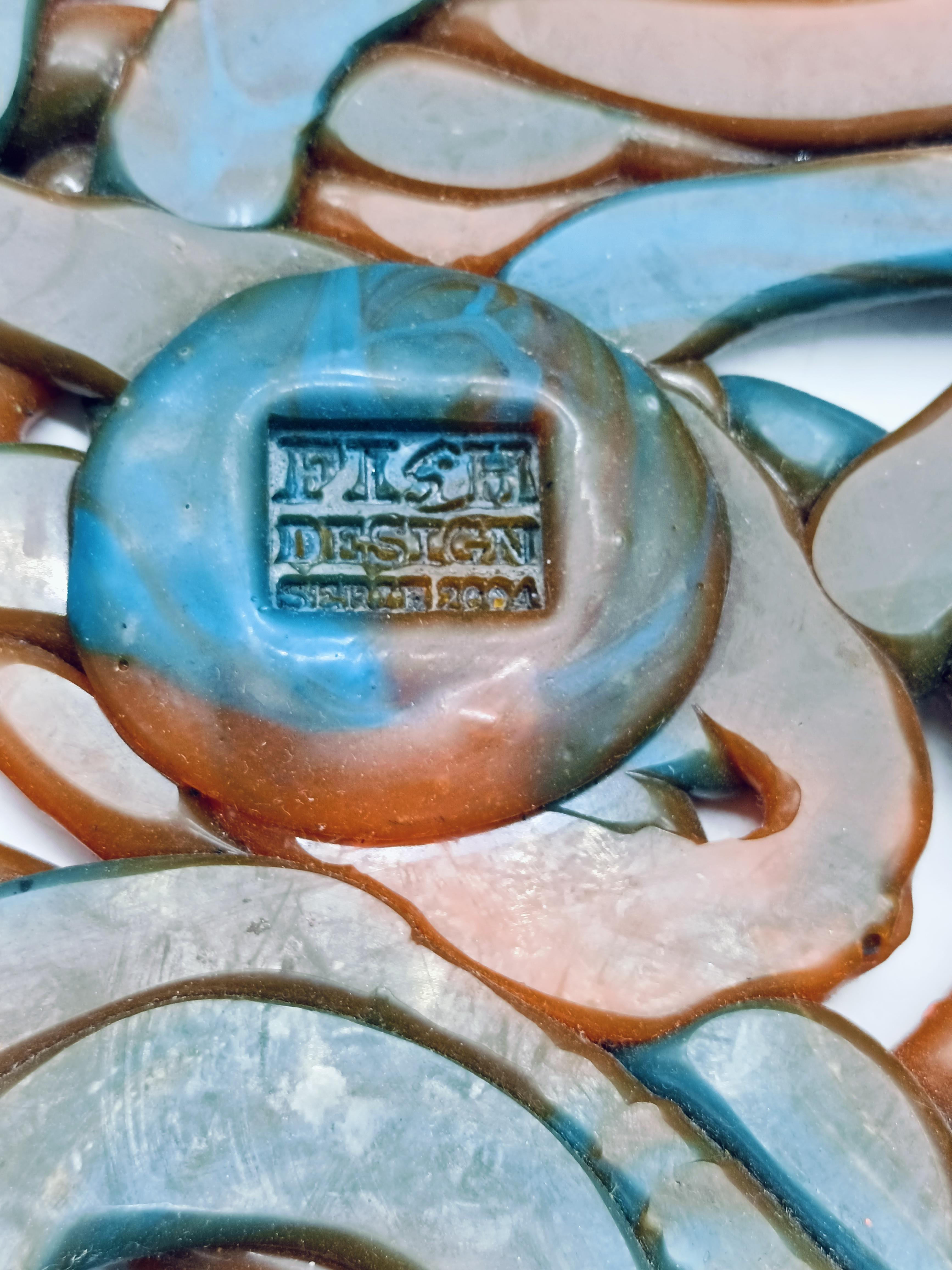 Gaetano Pesce for Fish Design Resin centerpiece 