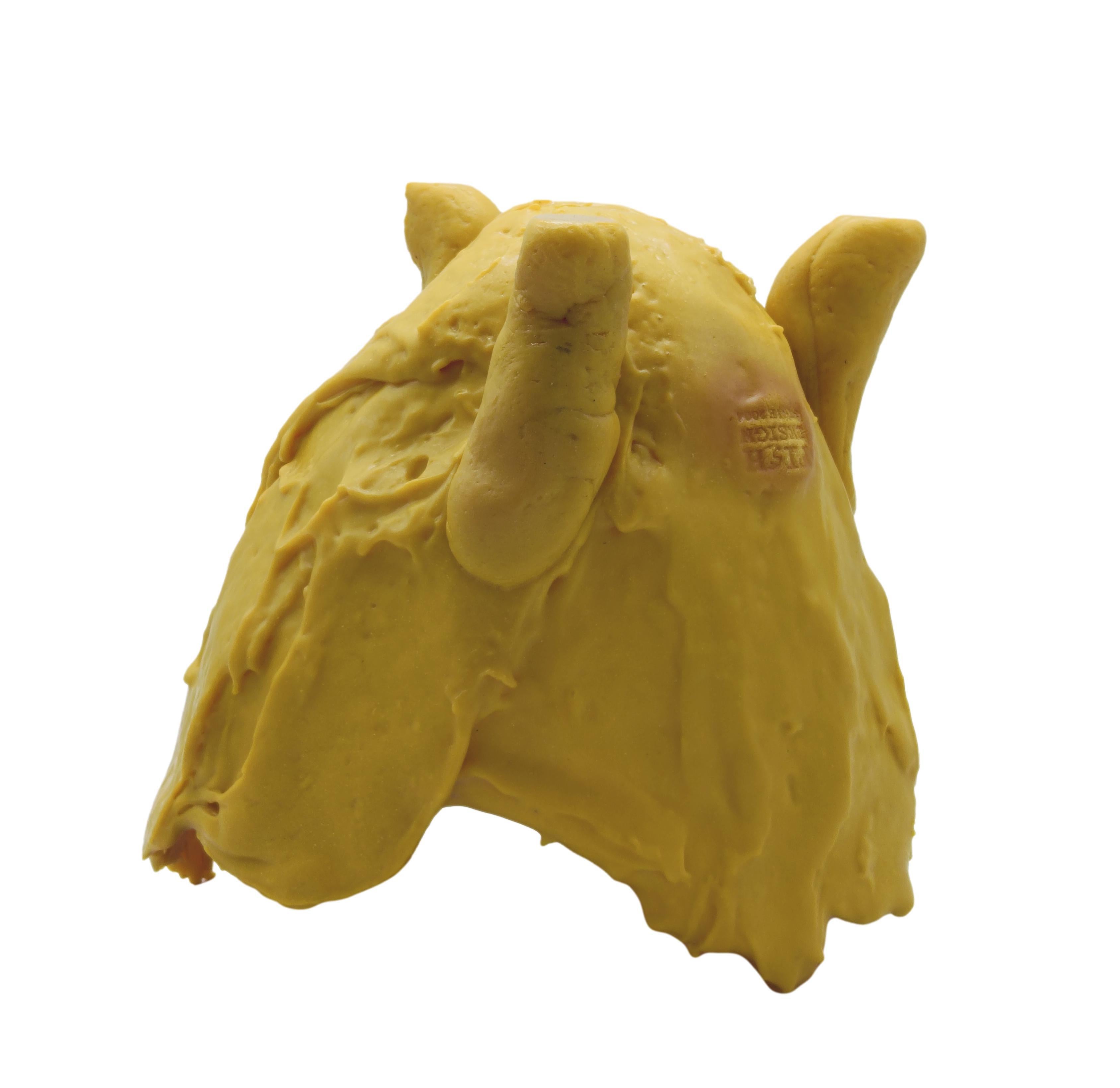 Gaetano Pesce für Fish Design Vase aus Harz Mod. Spezial-Zitrone, Italien 2000er im Angebot 1