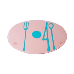 Set di 4 tovagliette Table Mates in rosso e verde di Gaetano Pesce