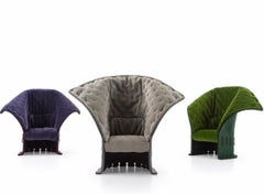 Ensemble de trois chaises en feutre de Gaetano Pesce pour Cassina