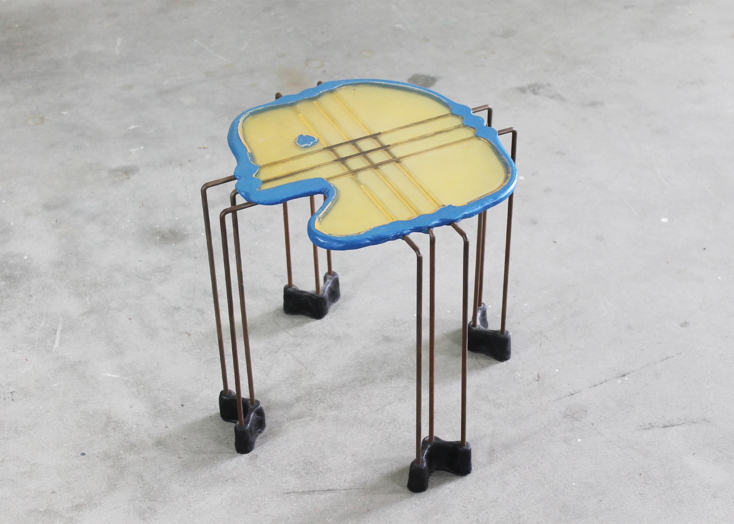 Gaetano Pesce Set of Three Nesting Play Tables in Resin by Fish Design 1999 For Sale 3