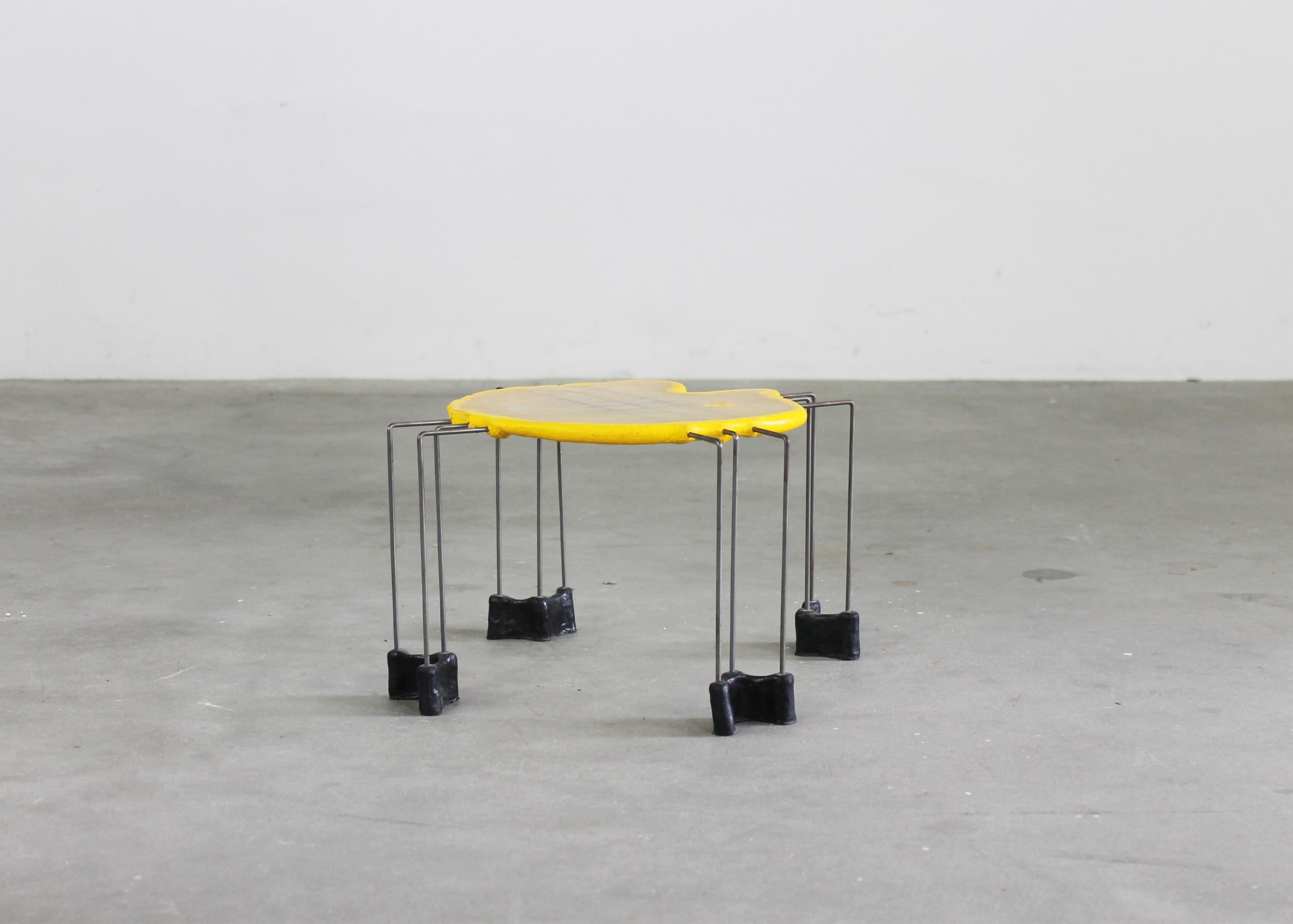 Gaetano Pesce Set of Three Nesting Play Tables in Resin by Fish Design 1999 In Good Condition For Sale In Montecatini Terme, IT