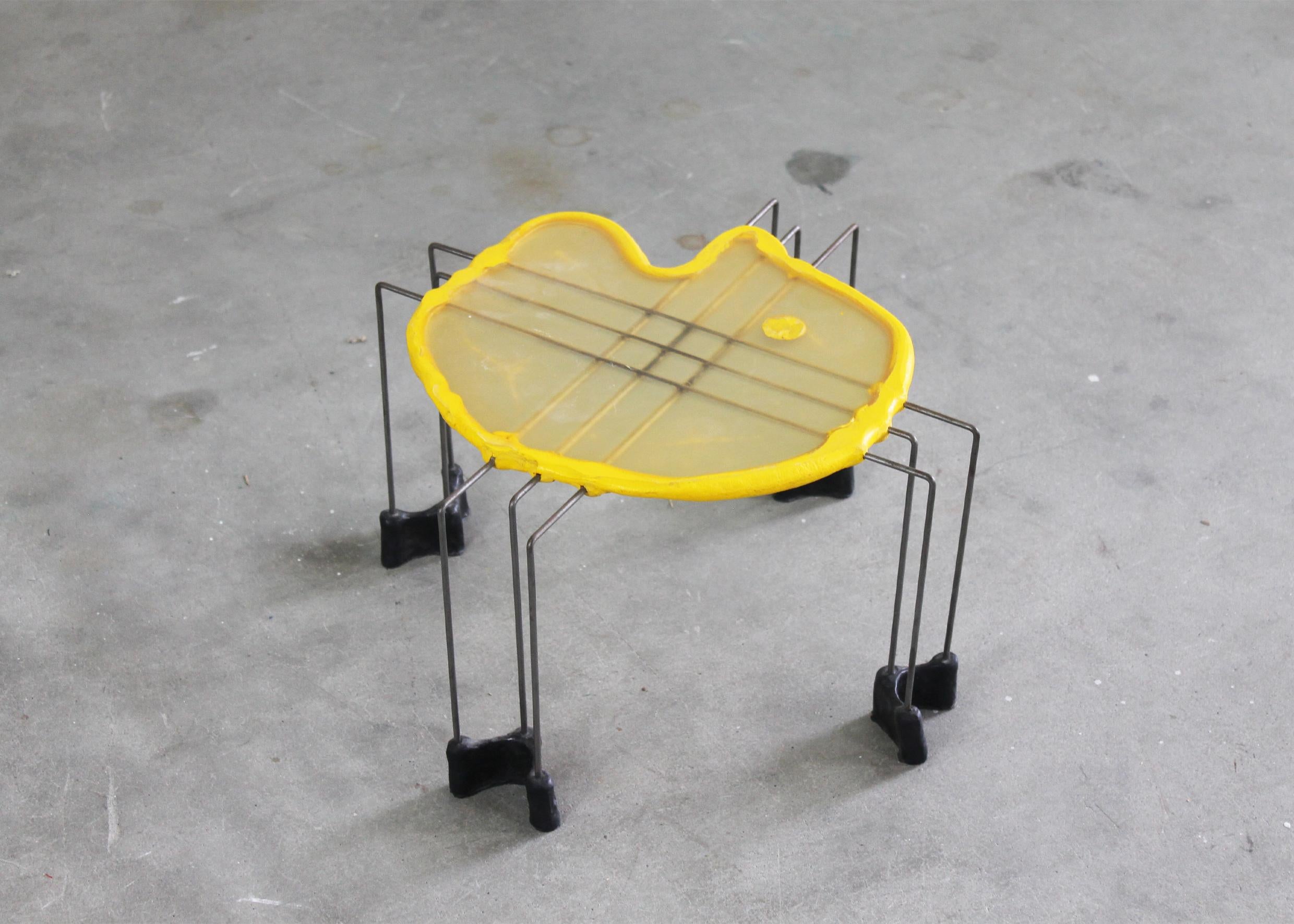 Late 20th Century Gaetano Pesce Set of Three Nesting Play Tables in Resin by Fish Design 1999 For Sale