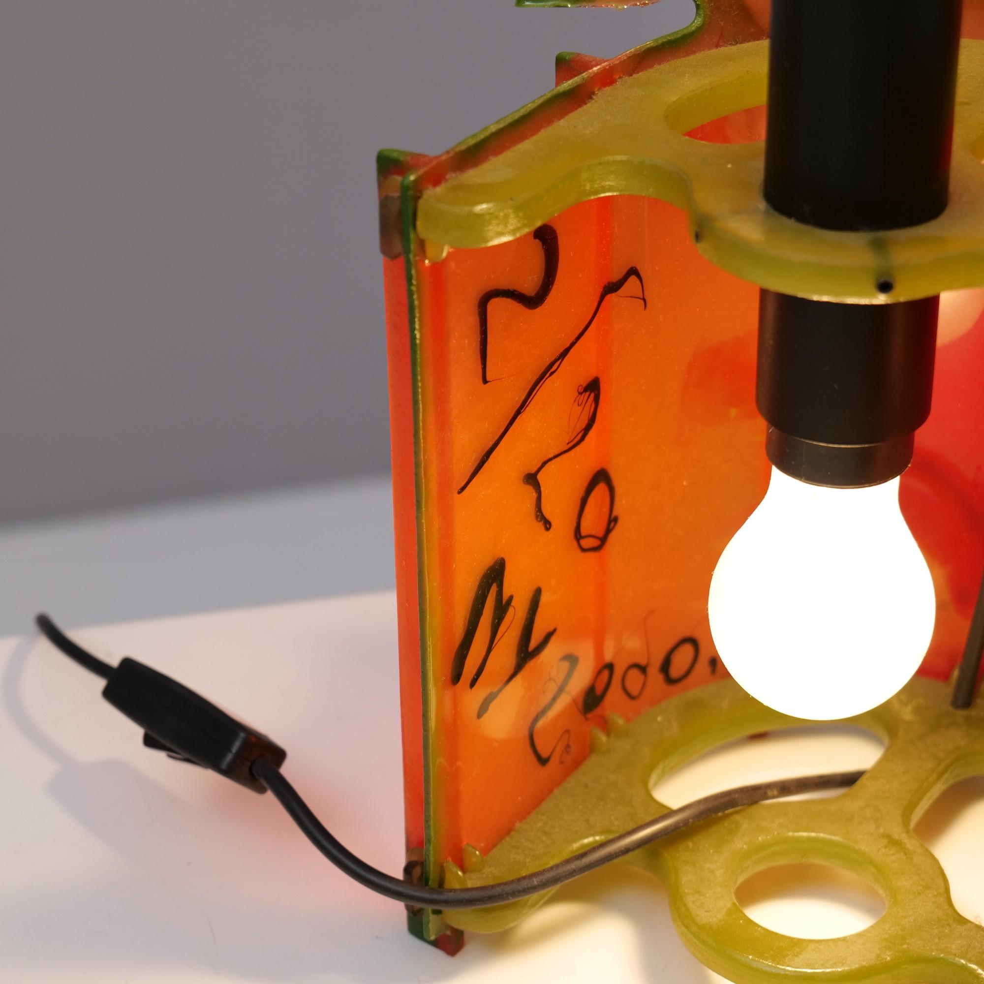 Americano Gaetano Pesce - some of us lamp by Open Sky - signed & dated in vendita