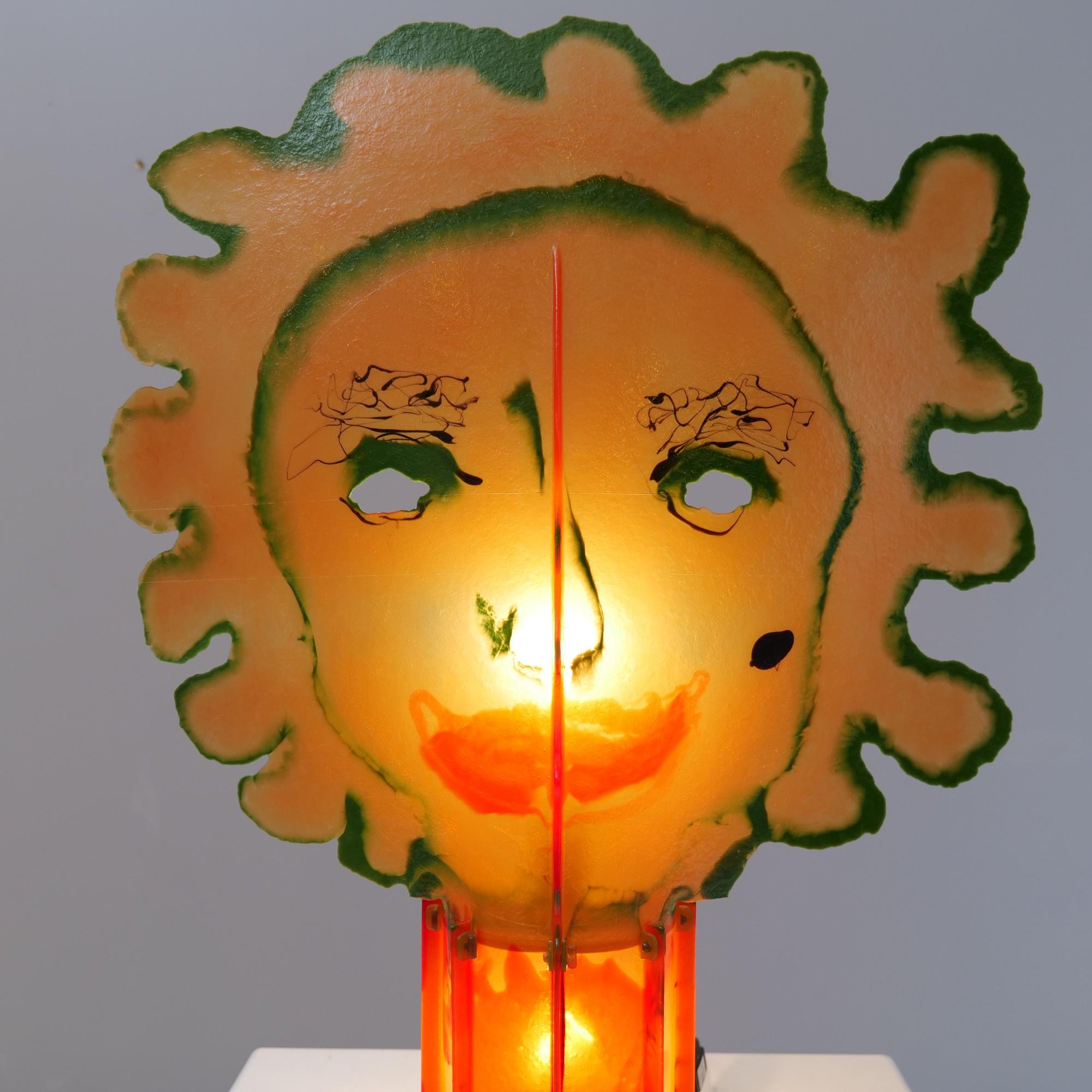 Fatto a mano Gaetano Pesce - some of us lamp by Open Sky - signed & dated in vendita