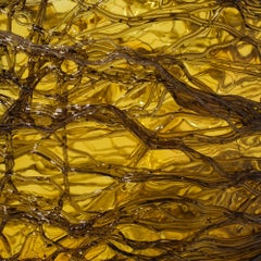 Gaetano Pesce Spaghetti Vase XL Resin Grey Yellow