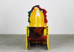Gaetano Pesce La sedia Faces della serie Nobody's Perfect di Zerodisegno 2005