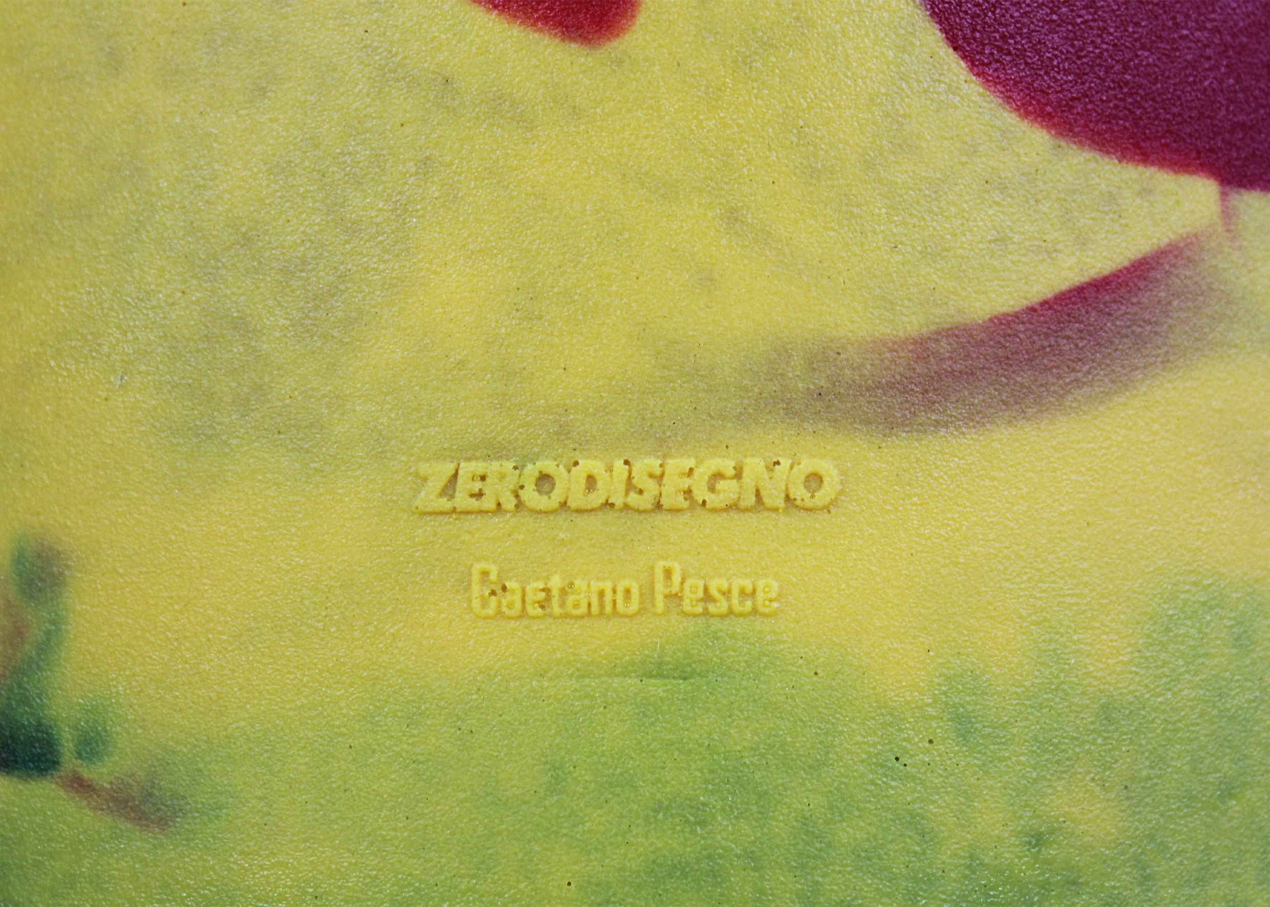 Resin Gaetano Pesce The Faces Chair from Nobody's Perfect series by Zerodisegno 2005 For Sale
