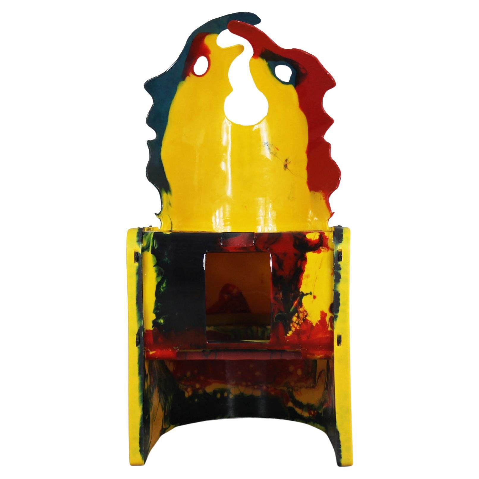 Gaetano Pesce The Faces Chair from Nobody's Perfect series by Zerodisegno 2005