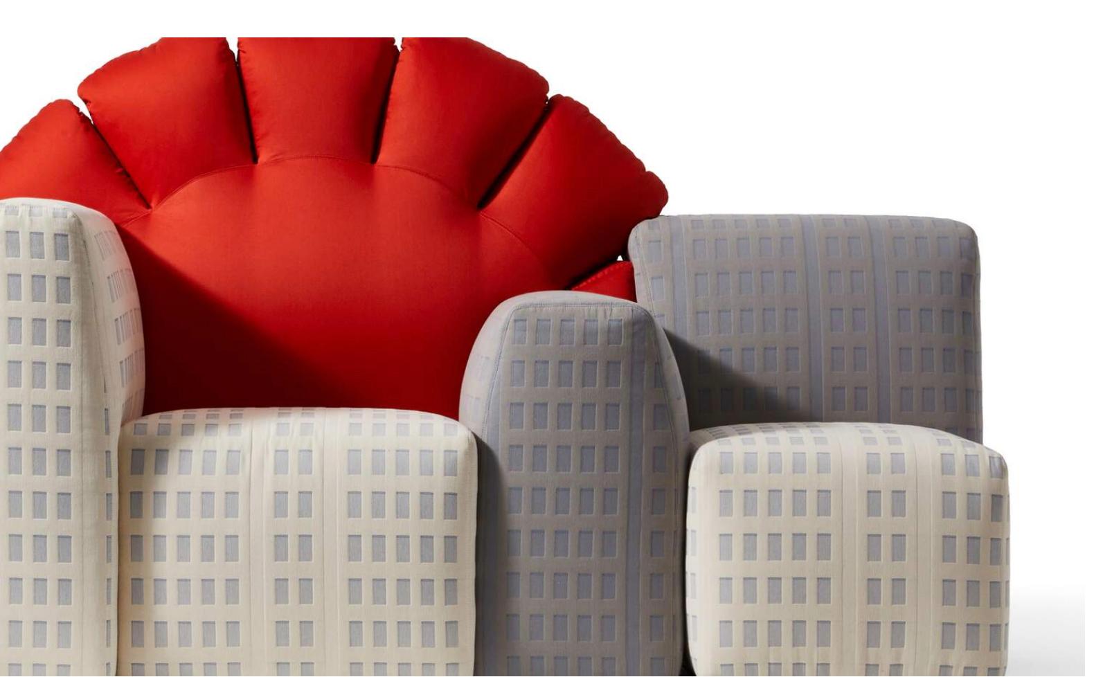 Contemporary Gaetano Pesce Tramonto A New York Sofa For Cassina For Sale