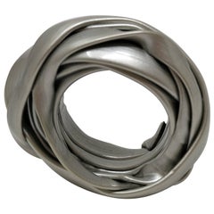 Gaetano Pesce Unique Handmade Silver Bracelet Jewel