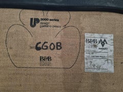 Gaetano Pesce Up Armchair + Ottoman, “La Mamma” B&B Italia