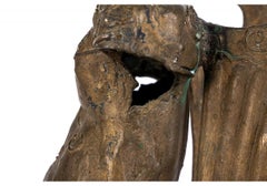 Gaetano Pompa, divinité ailée en bronze doré et moulé du milieu du siècle dernier