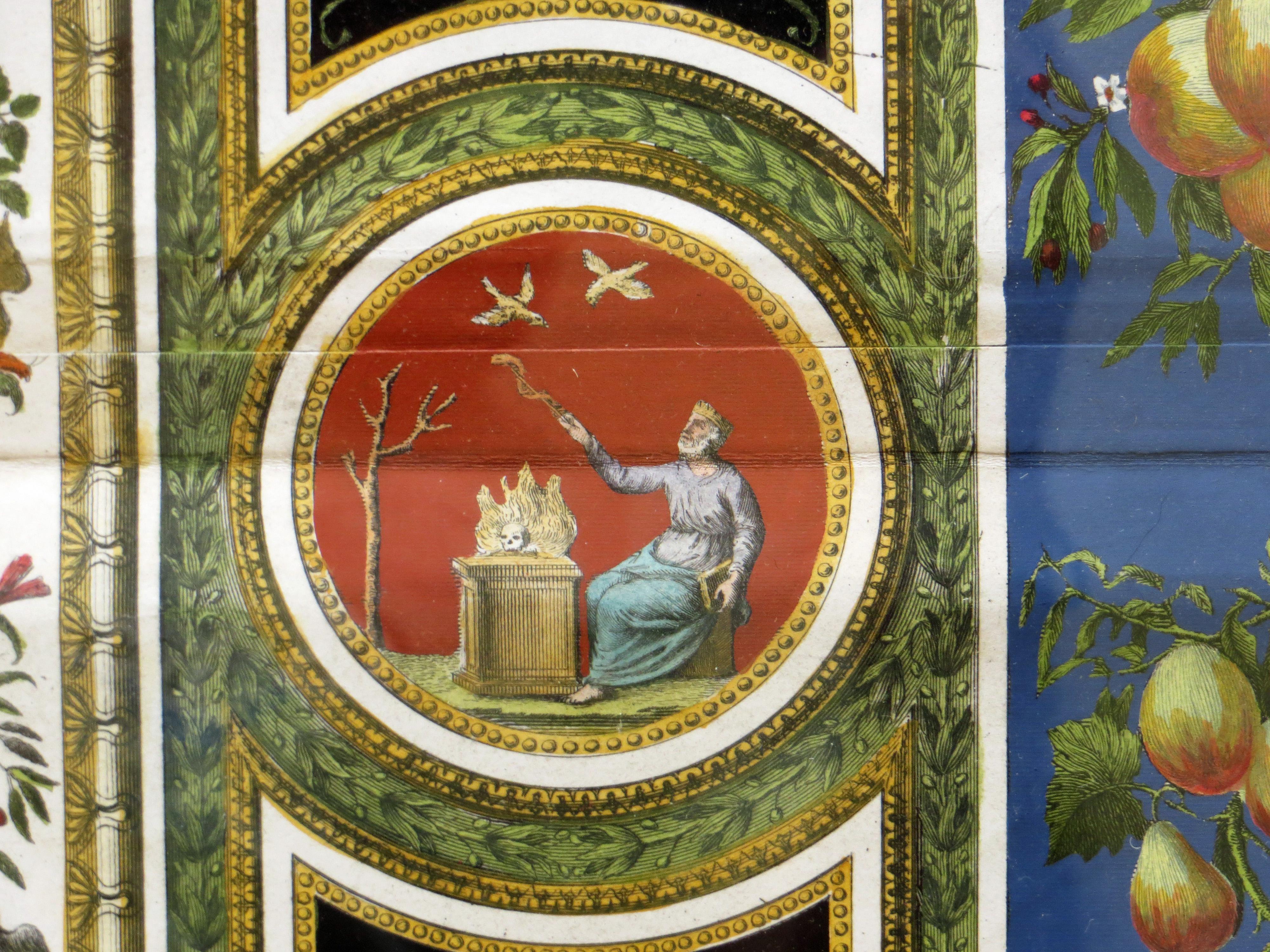 Assiette X Pilaster Logge di Rafaele nel Vaticano (Raphael's Loggia in the Vatican) en vente 5