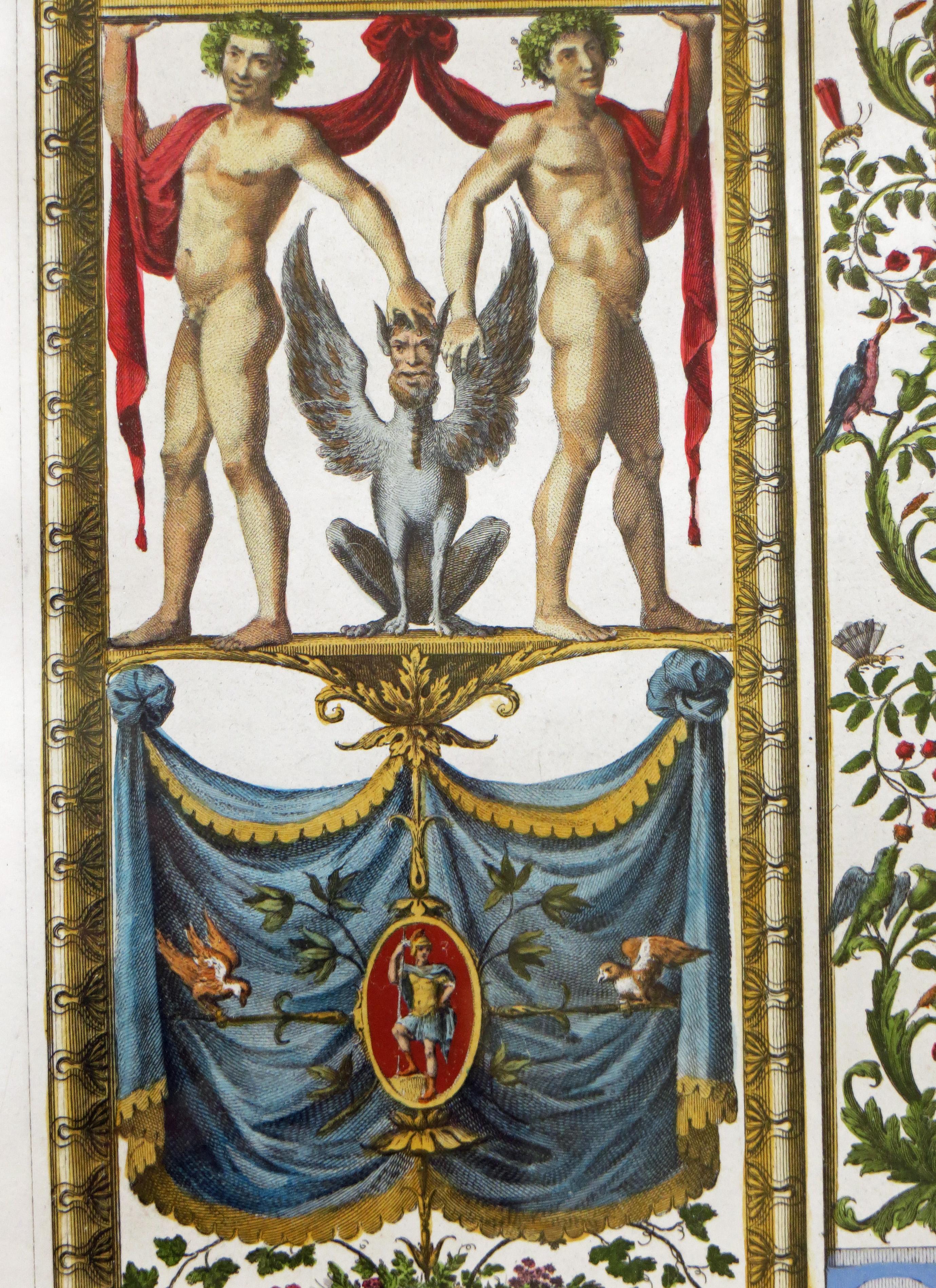 Logge di Rafaele nel Vaticano (Raphael's Loggia in the Vatican) Plate X Pilaster For Sale 3