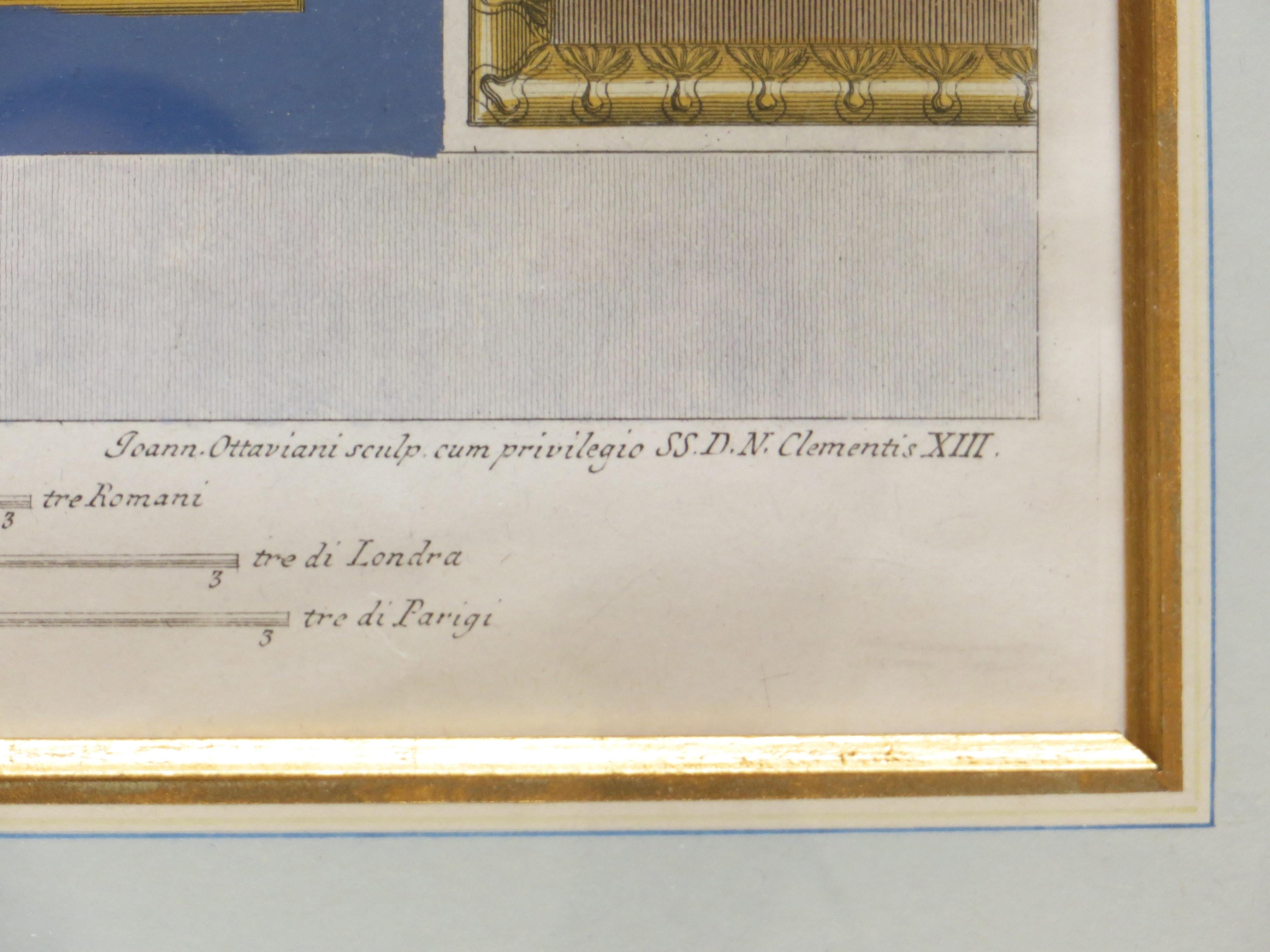 Assiette X Pilaster Logge di Rafaele nel Vaticano (Raphael's Loggia in the Vatican) en vente 3