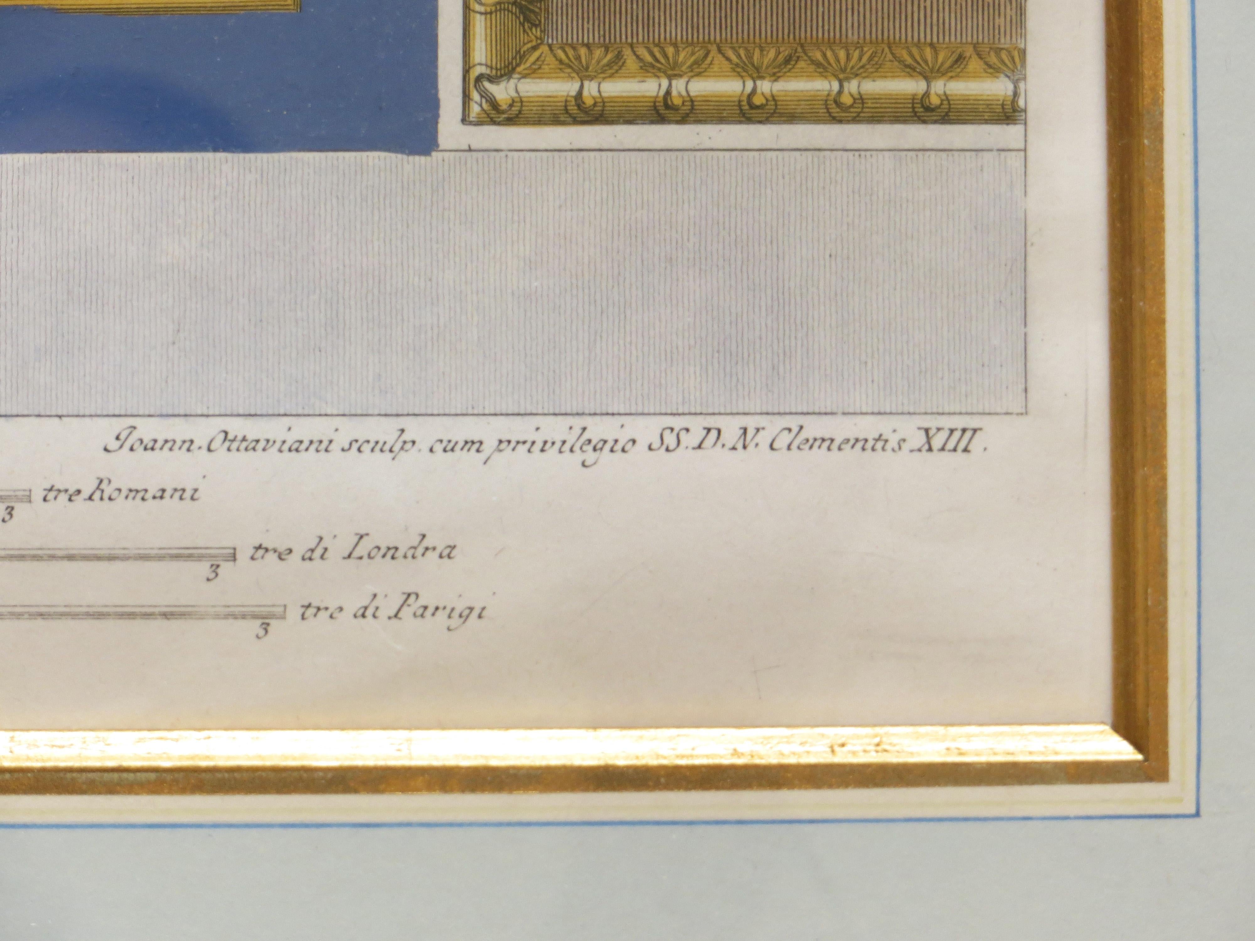 Artists:  Raffaello Sanzio d’Urbino.(1483 – 1520)
 Gateano Savorelli, artist. (unk.- 1791)
 Ludovico Teseo, draughtsman. (1731-1782)
 Pietro Camporesi, architect (1726 - 1781)
 Giovanni Ottoviani (1735-1808) & Giovanni Volpato (1735 – 1803),