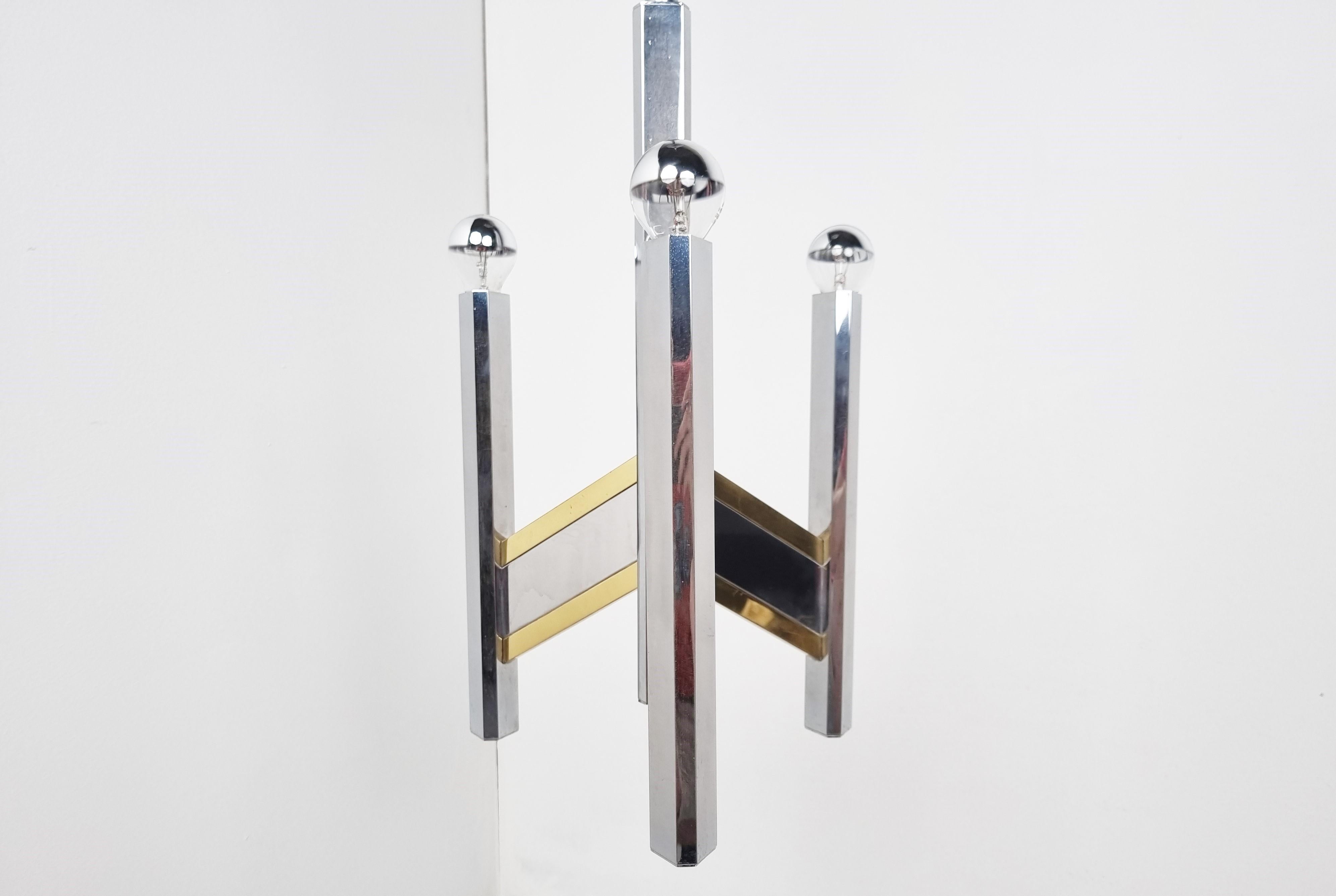 Gaetano Sciolari Chandelier, 1970s 2