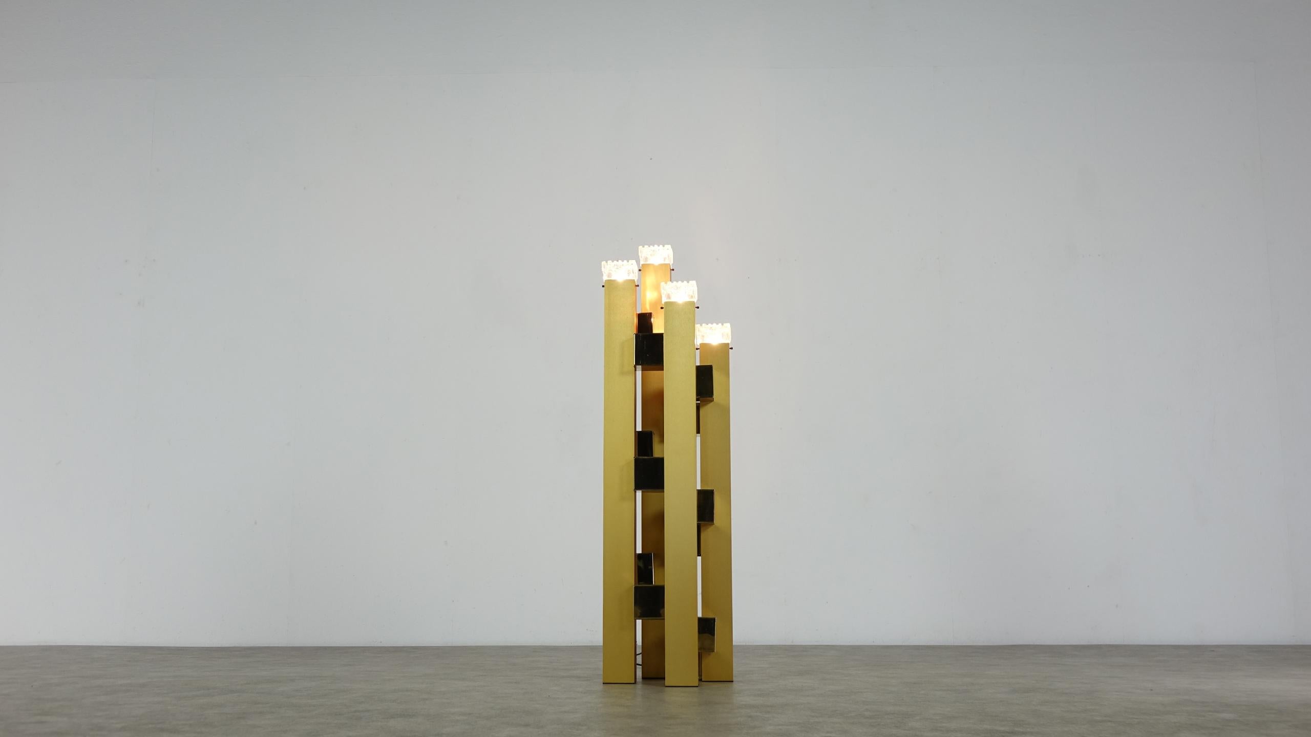 Gaetano Sciolari Cubic Floor Lamp, 1970, Italy 1