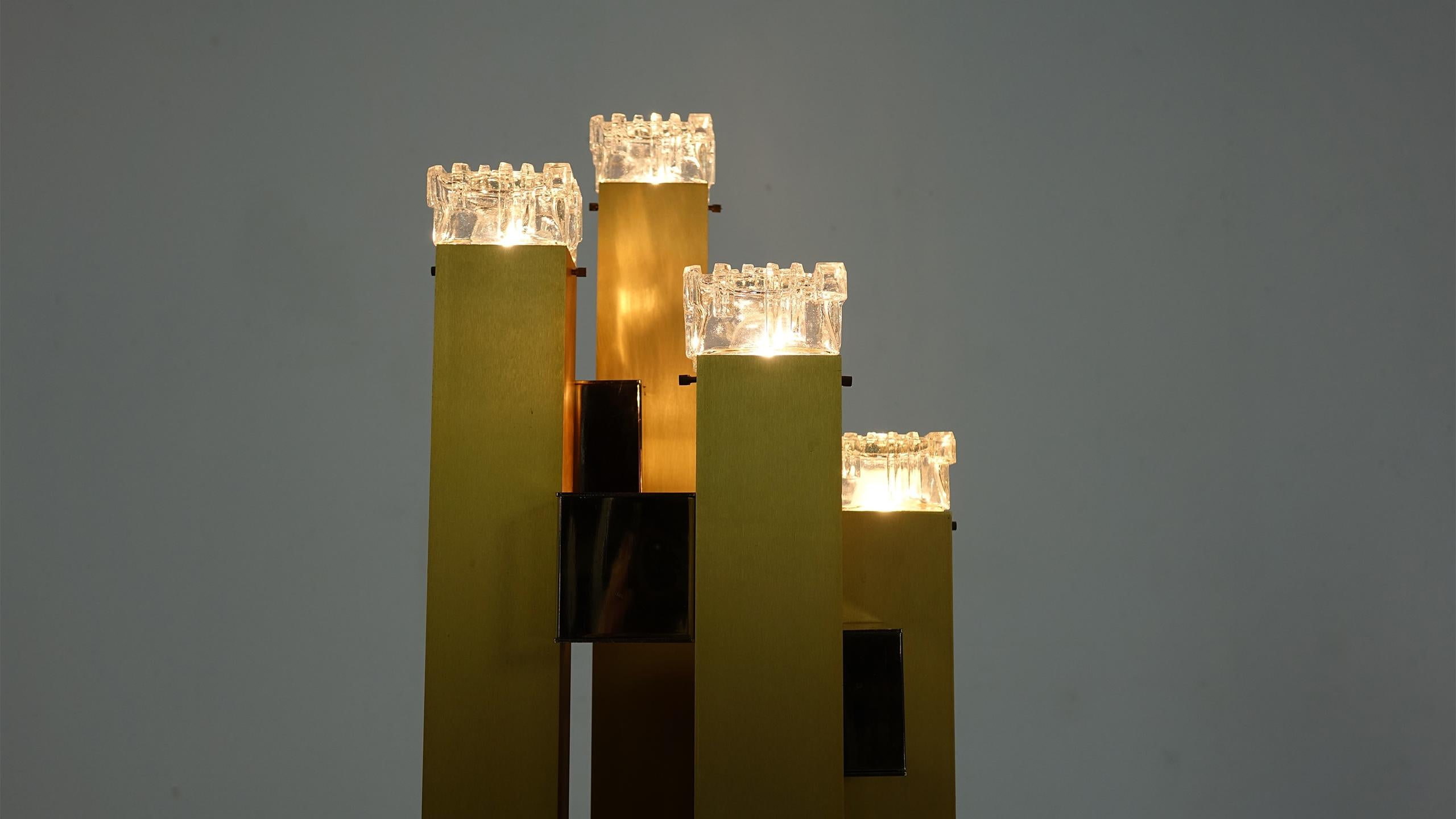 Gaetano Sciolari Cubic Floor Lamp, 1970, Italy 2