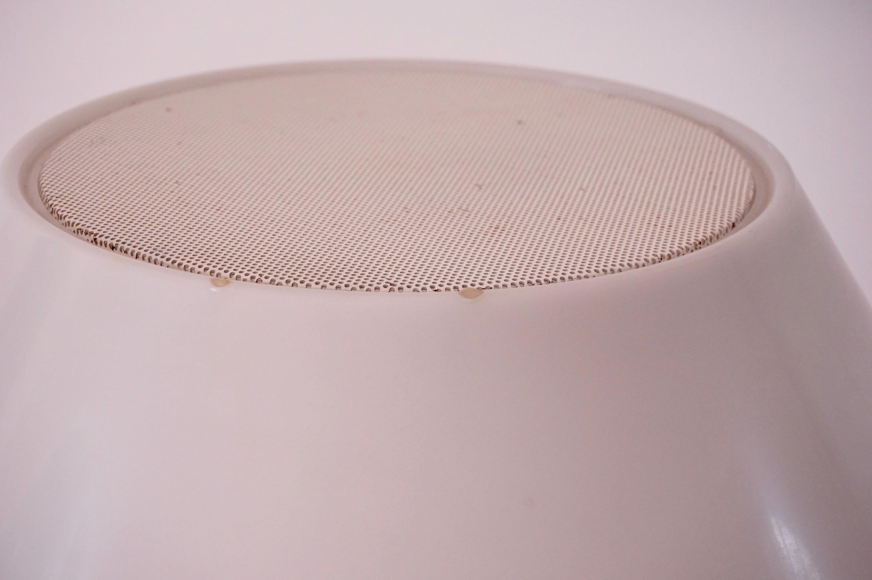 Gaetano Sciolari fine table lamp, brass, walnut, white plexiglass mod. A/1  1960 For Sale 2