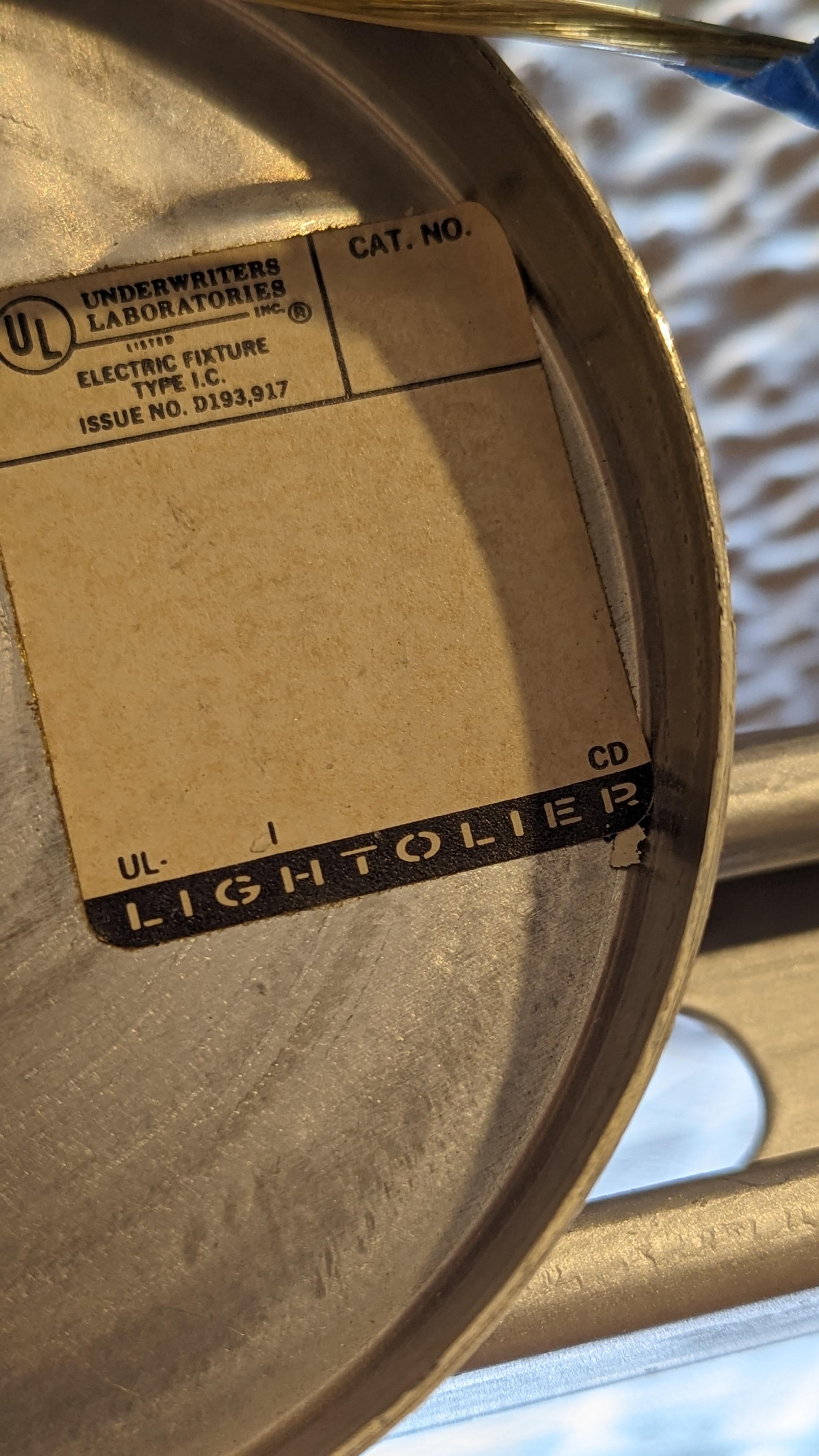 Gaetano Sciolari para Lightolier Vidrio en venta