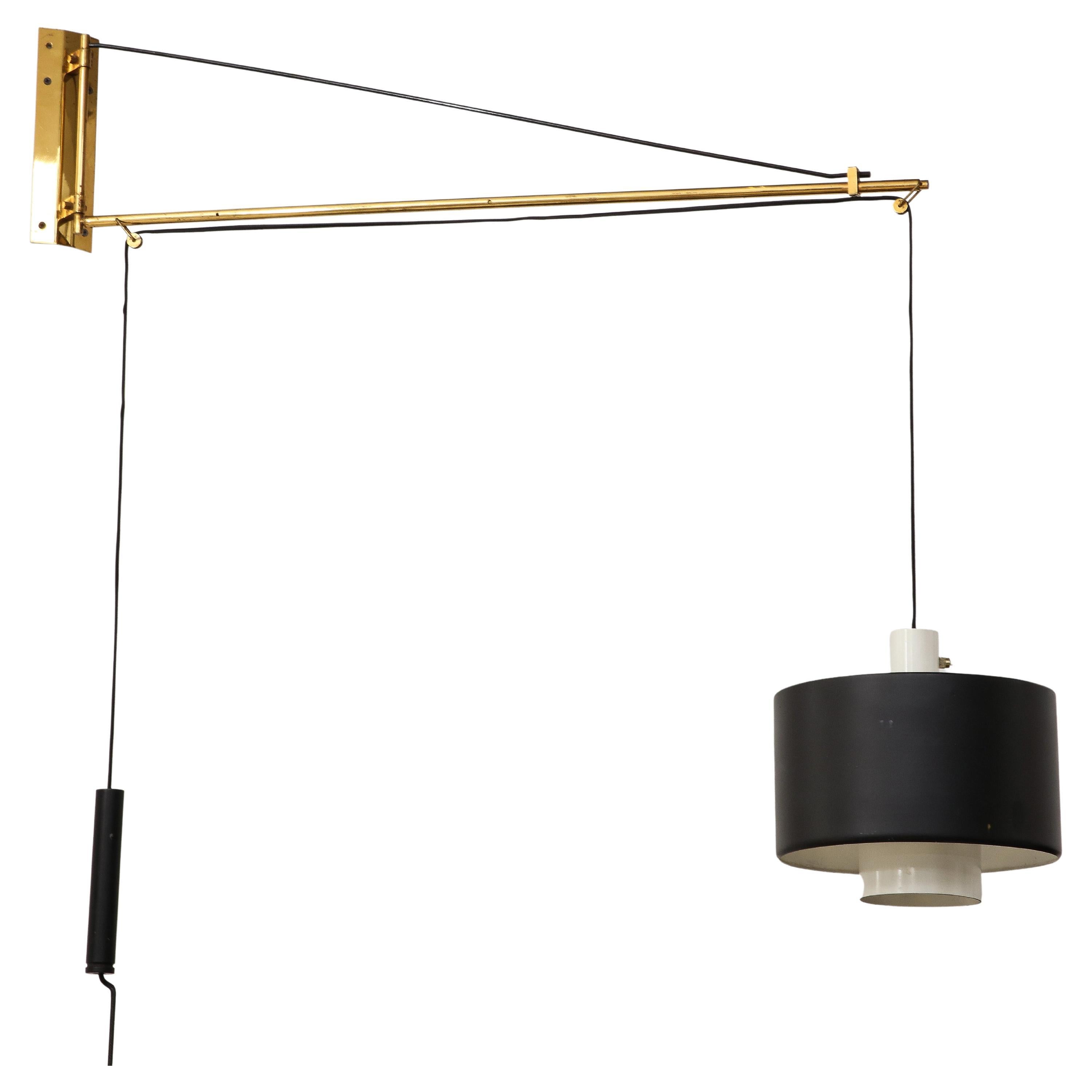 Gaetano Sciolari for Stilnovo Adjustable Wall Light Model 2061, Italy, 1950s