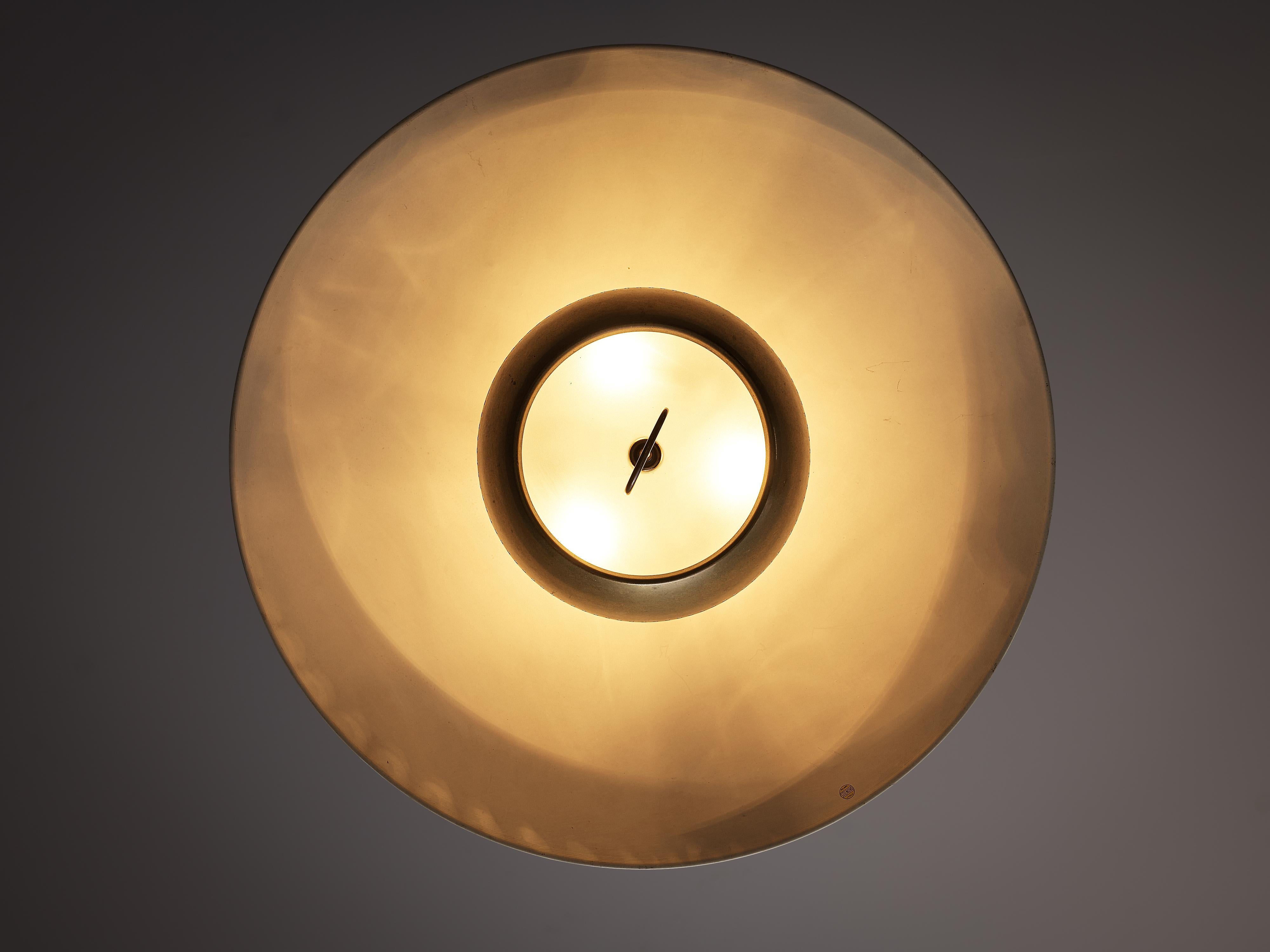 Metal Gaetano Sciolari for Stilnovo Ceiling Lamp A5011