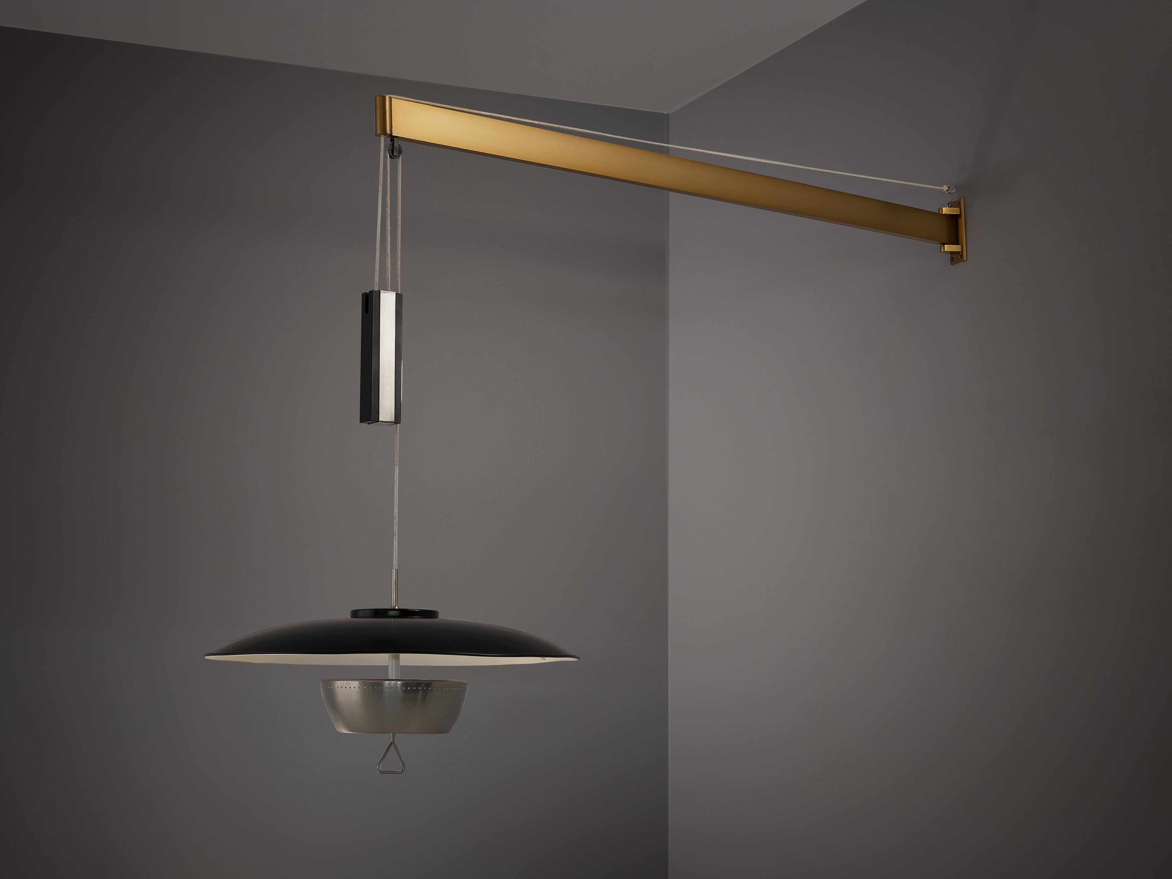 wall mounted pendant light