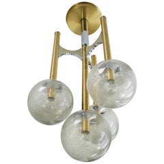 Gaetano Sciolari Four Globe Pendant